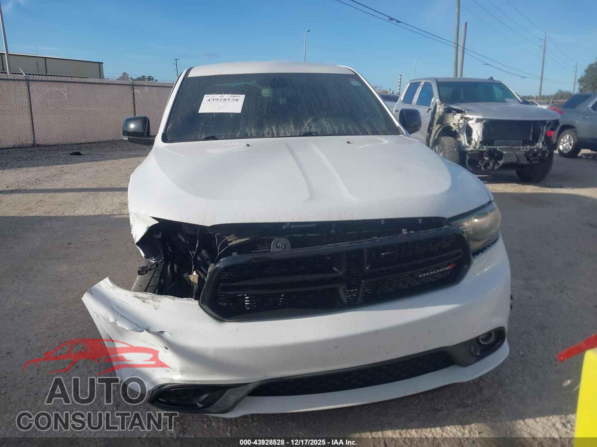 DODGE DURANGO 2018 - 1C4RDHDG9JC447945