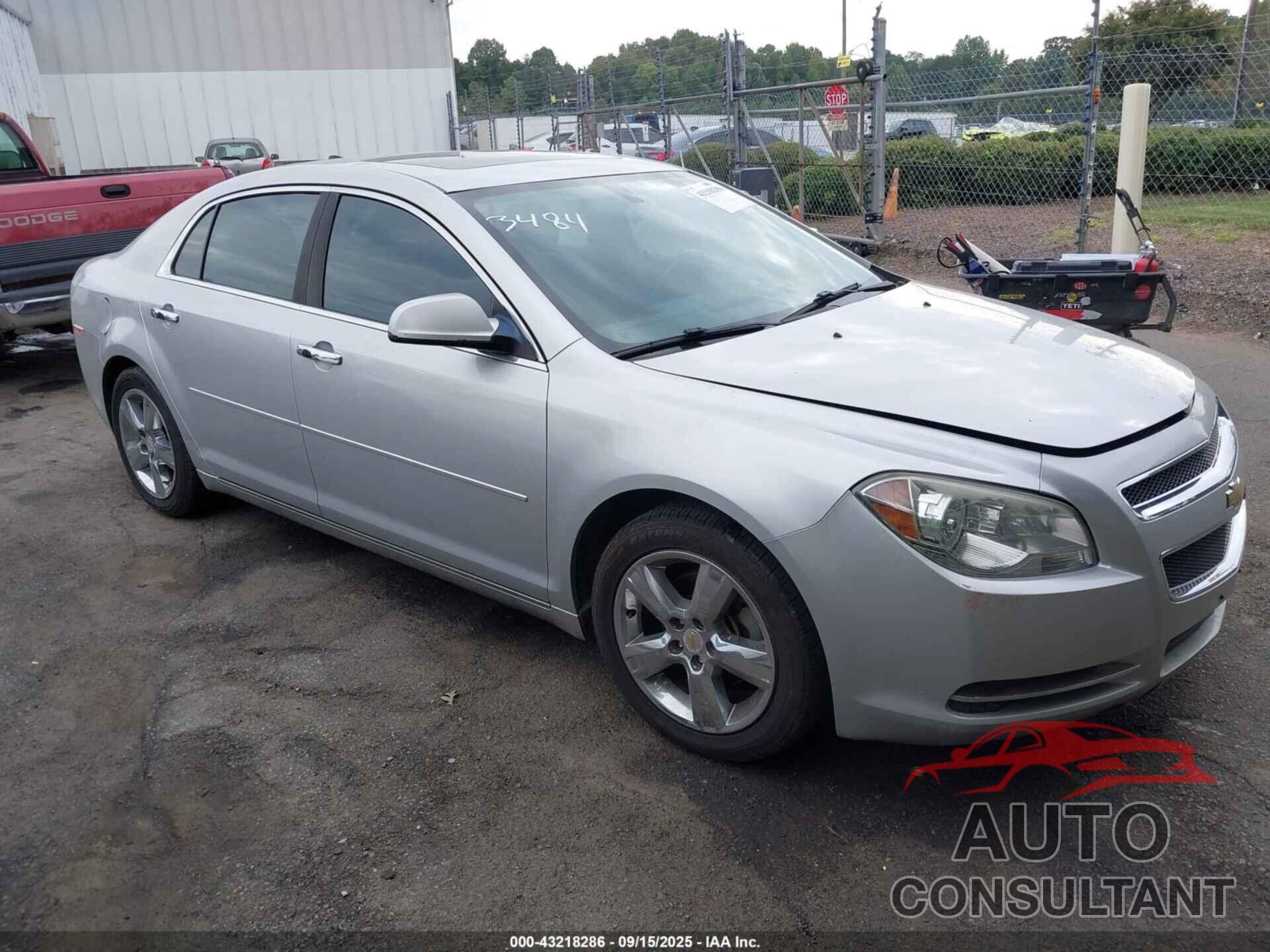 CHEVROLET MALIBU 2012 - 1G1ZD5E0XCF143484