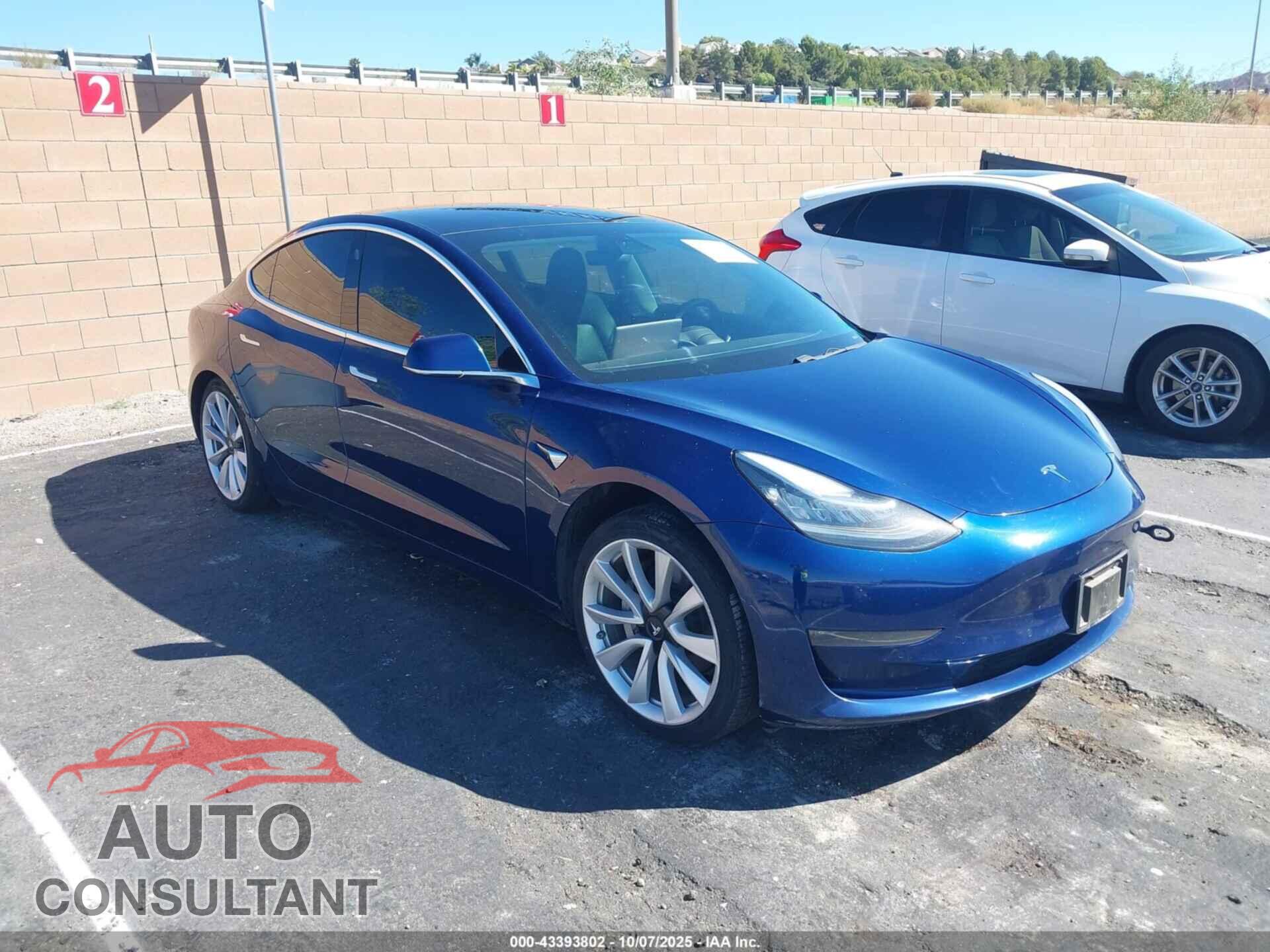 TESLA MODEL 3 2019 - 5YJ3E1EB7KF365598