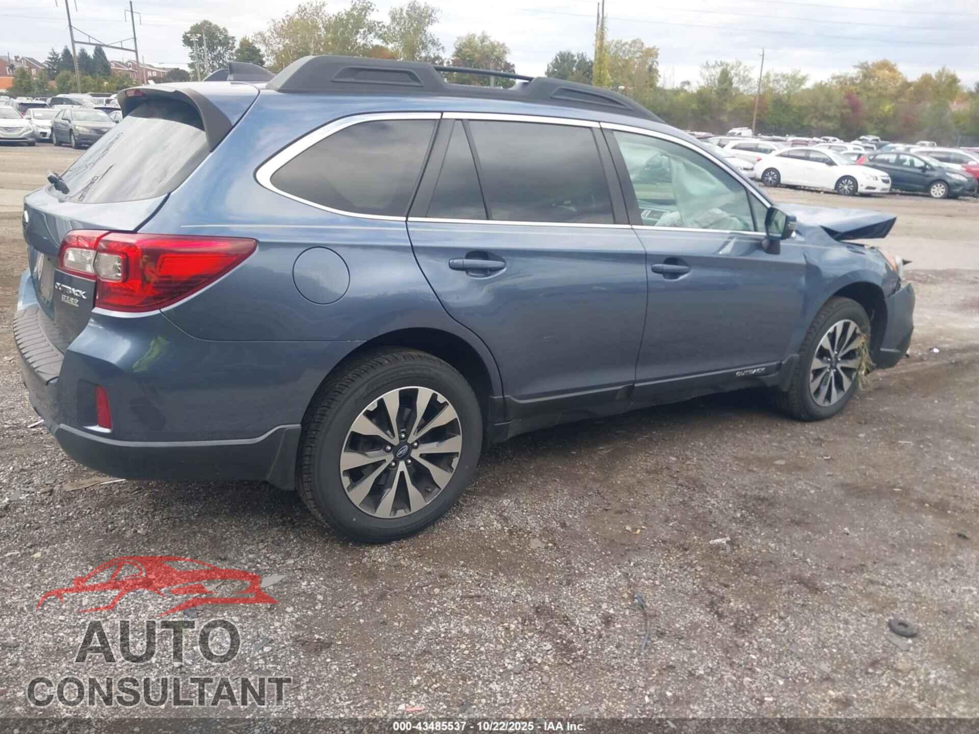SUBARU OUTBACK 2017 - 4S4BSAKC7H3371324