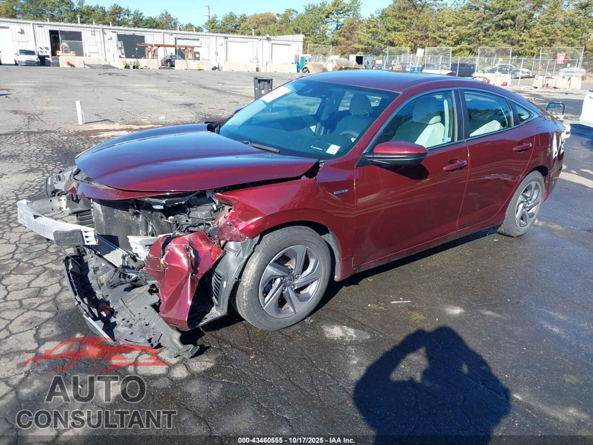 HONDA INSIGHT 2019 - 19XZE4F56KE030259