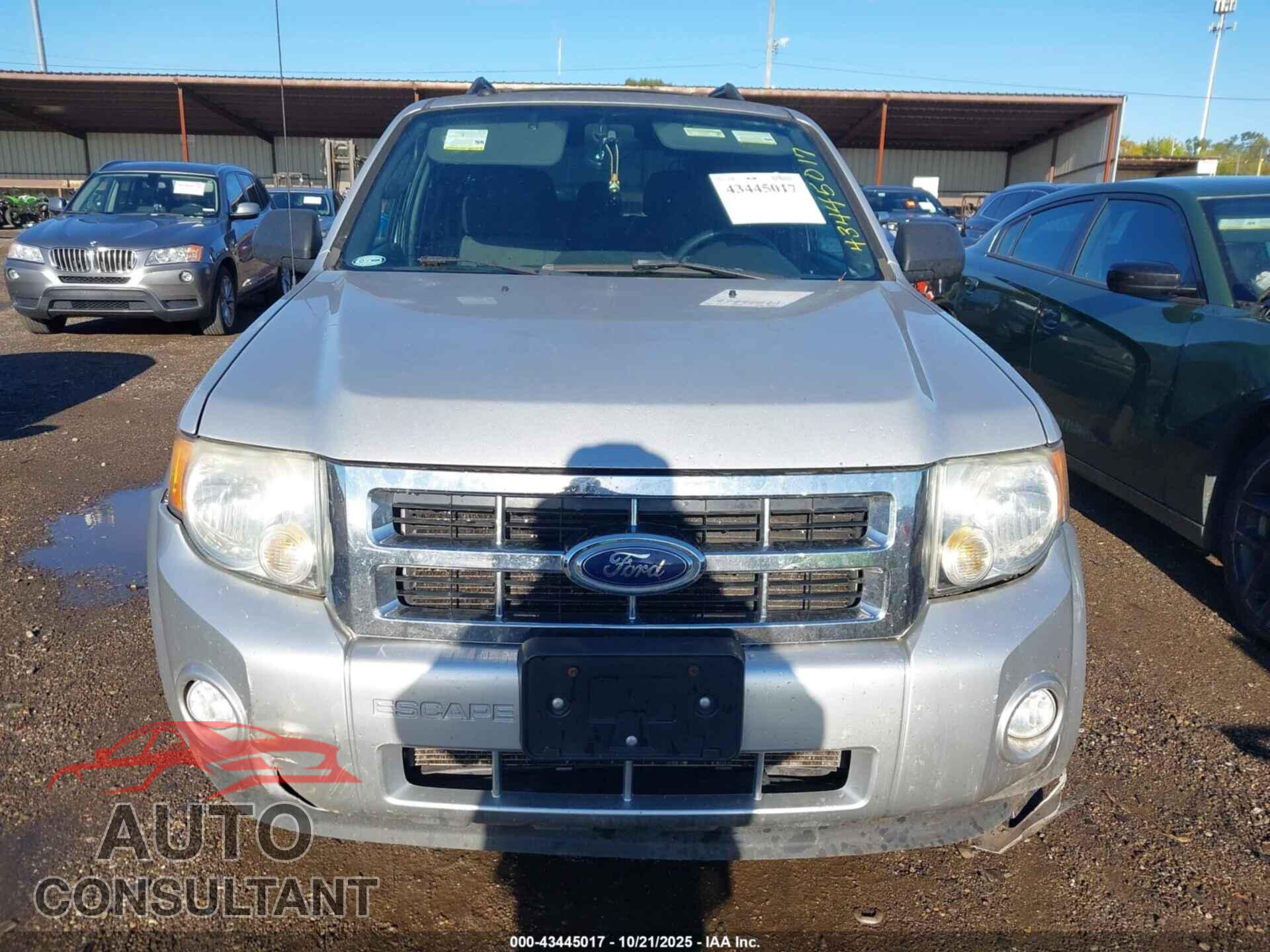 FORD ESCAPE 2011 - 1FMCU0DG9BKA54117