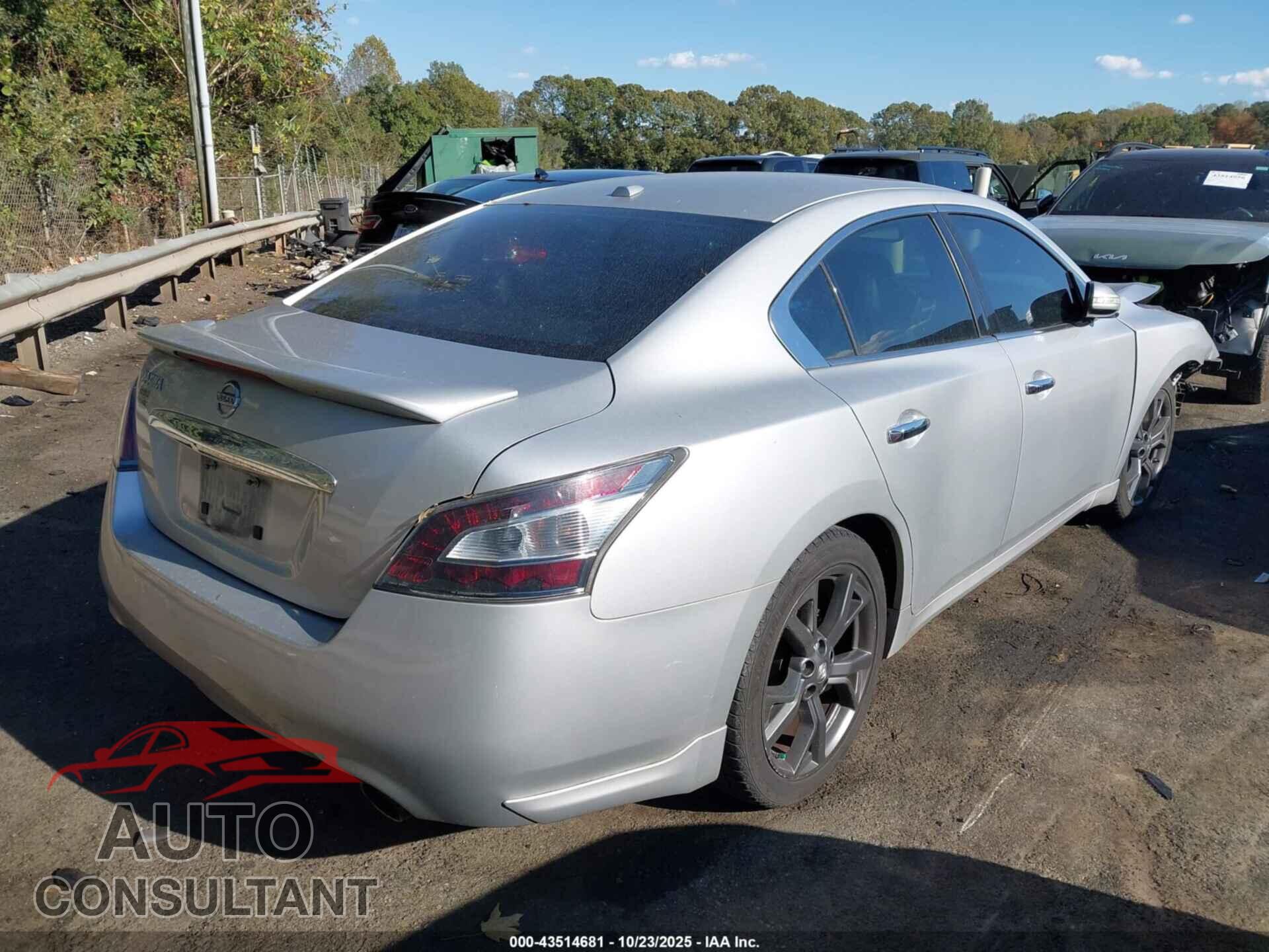 NISSAN MAXIMA 2014 - 1N4AA5AP1EC475565