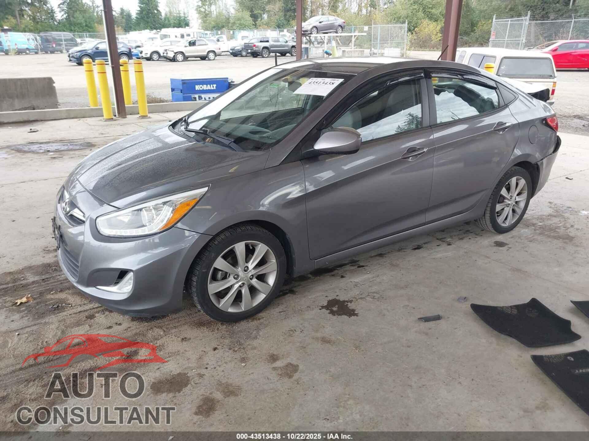 HYUNDAI ACCENT 2014 - KMHCU4AE1EU754751