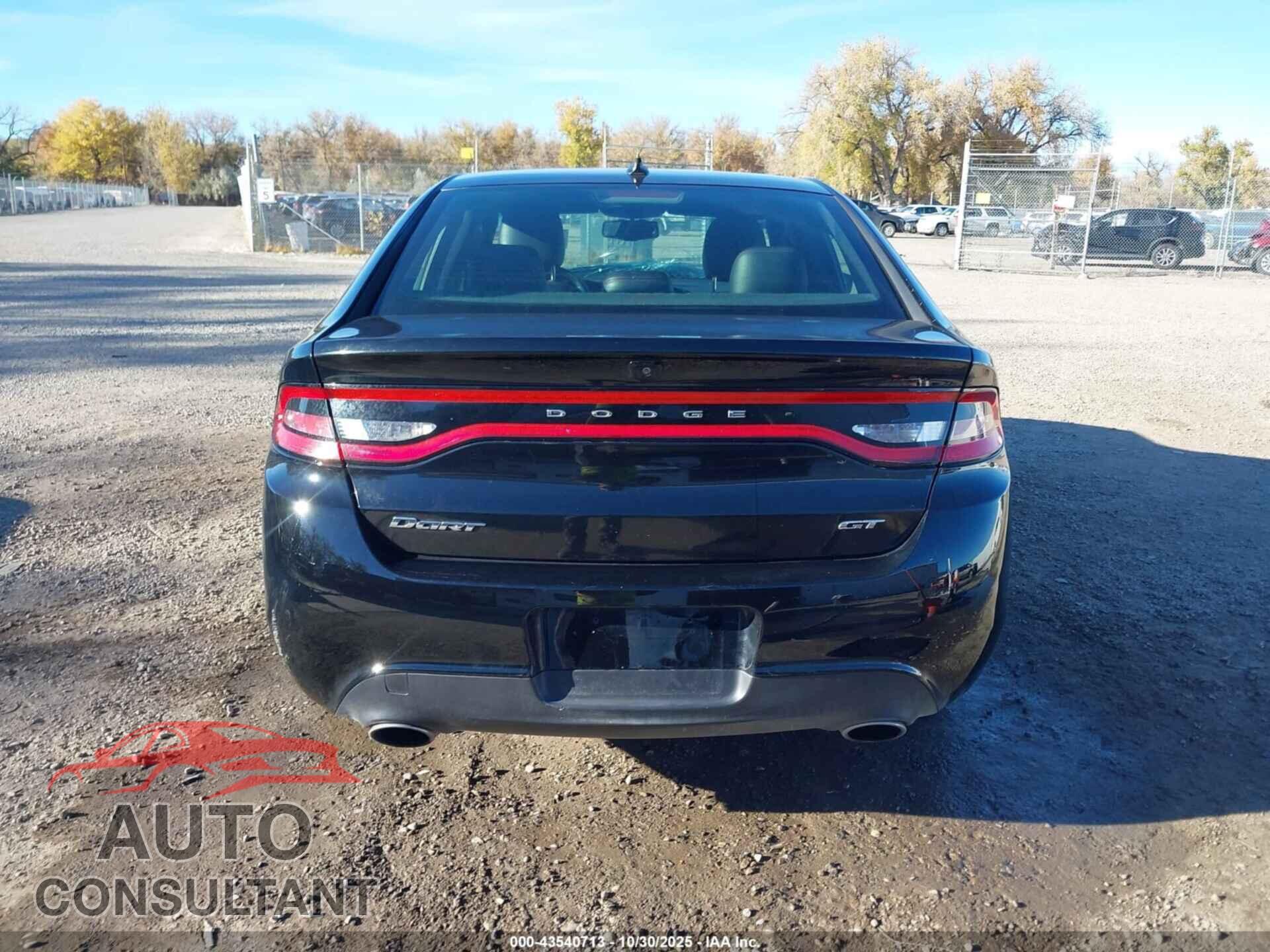 DODGE DART 2014 - 1C3CDFEB4ED704477