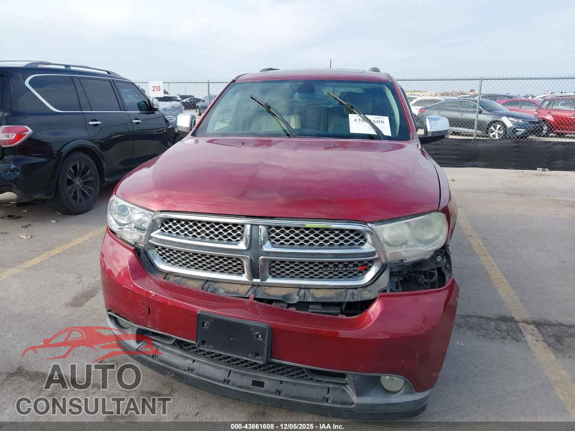 DODGE DURANGO 2013 - 1C4SDHET8DC678255