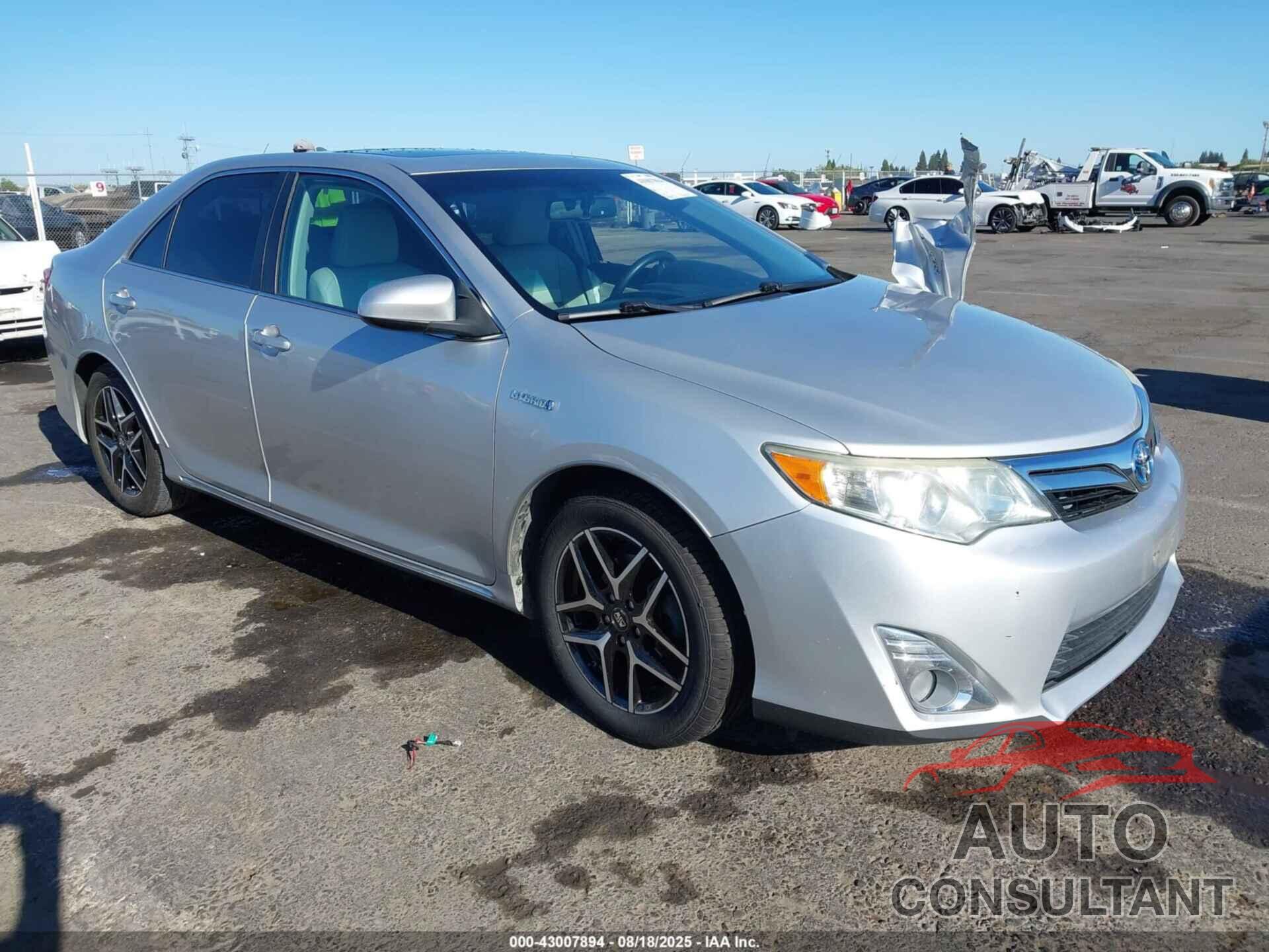 TOYOTA CAMRY HYBRID 2013 - 4T1BD1FK8DU086213