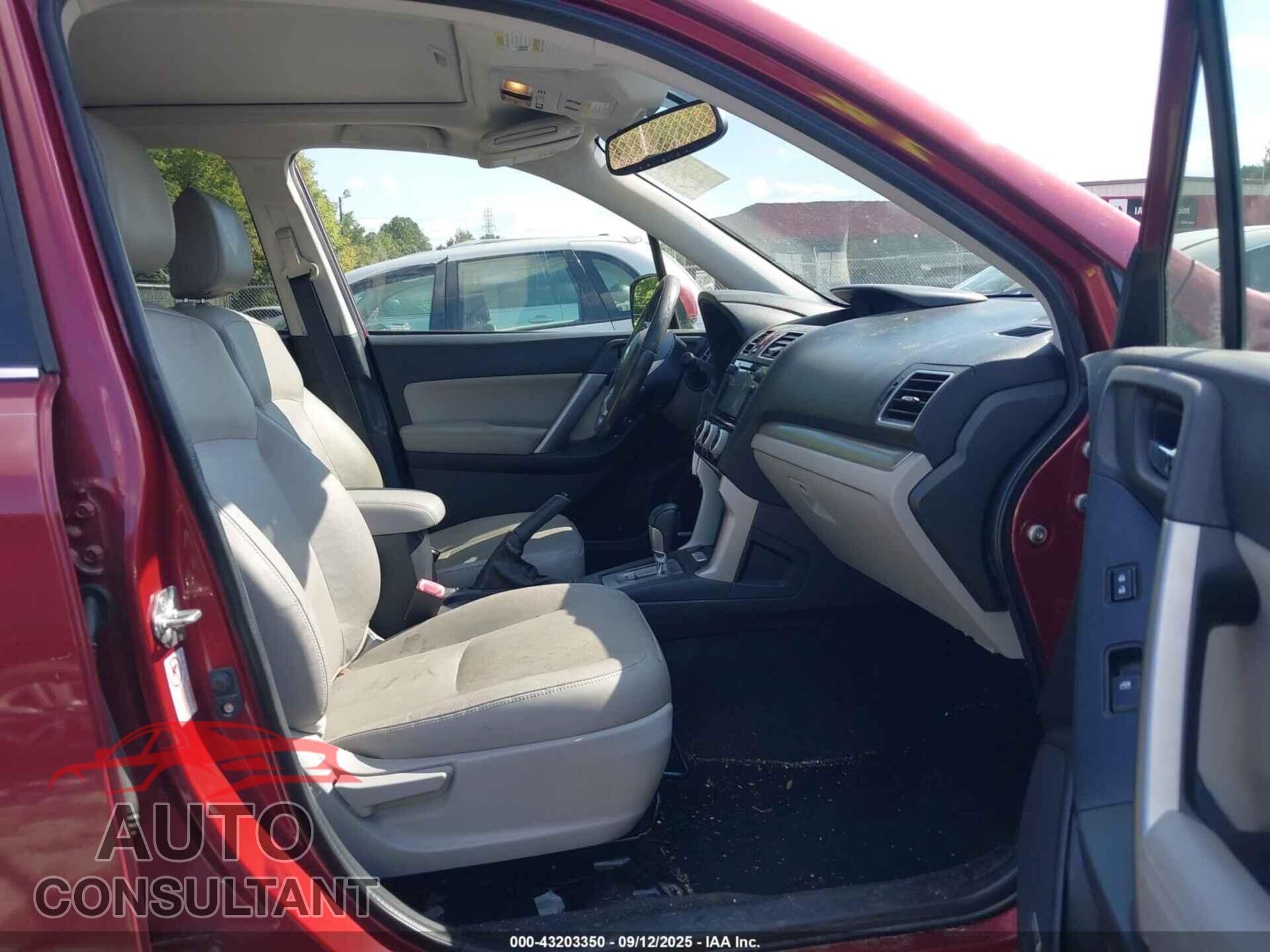 SUBARU FORESTER 2016 - JF2SJARC2GH473260