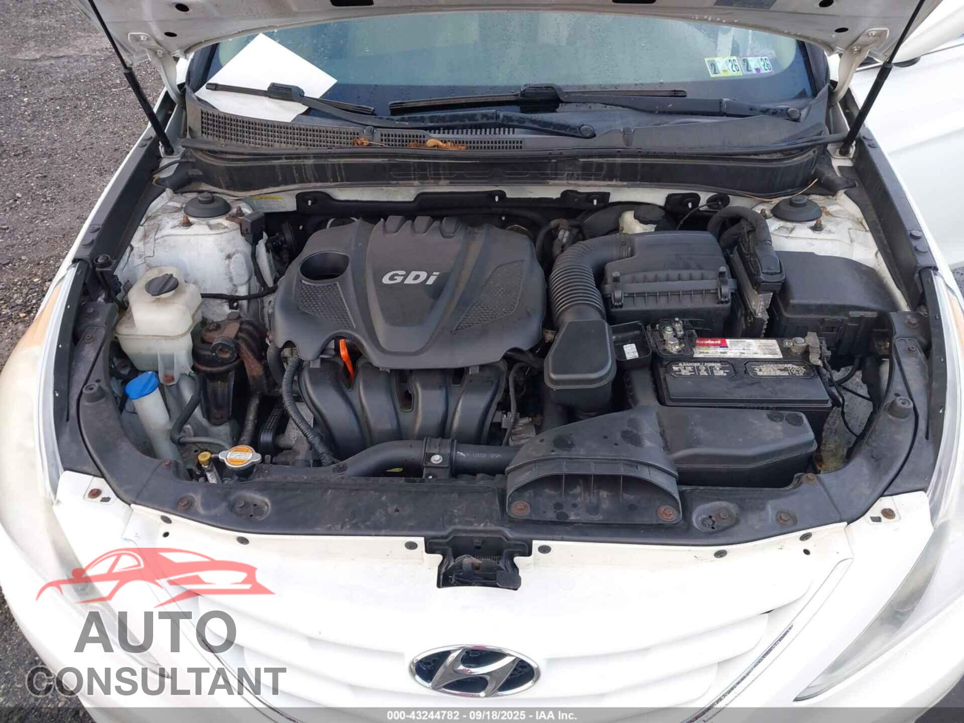HYUNDAI SONATA 2012 - 5NPEB4AC0CH494030