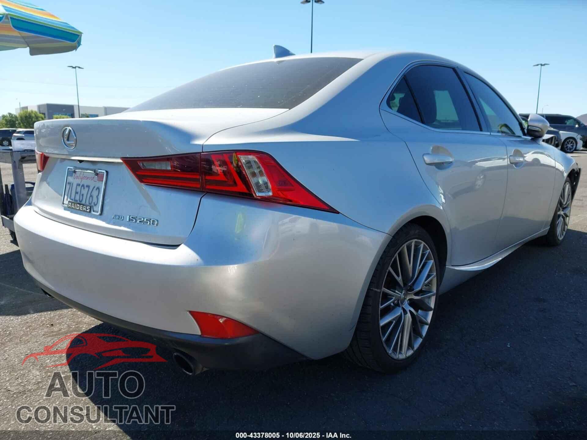 LEXUS IS 250 2014 - JTHCF1D24E5002405