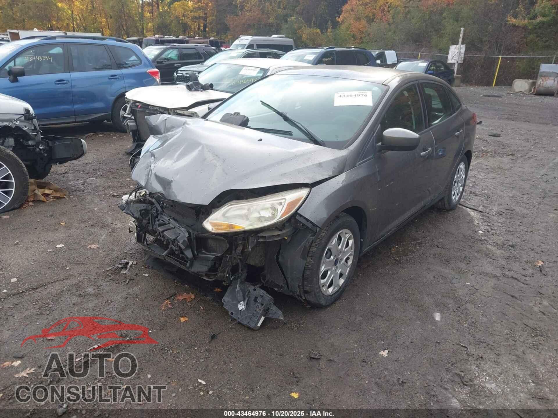 FORD FOCUS 2012 - 1FAHP3F22CL395736