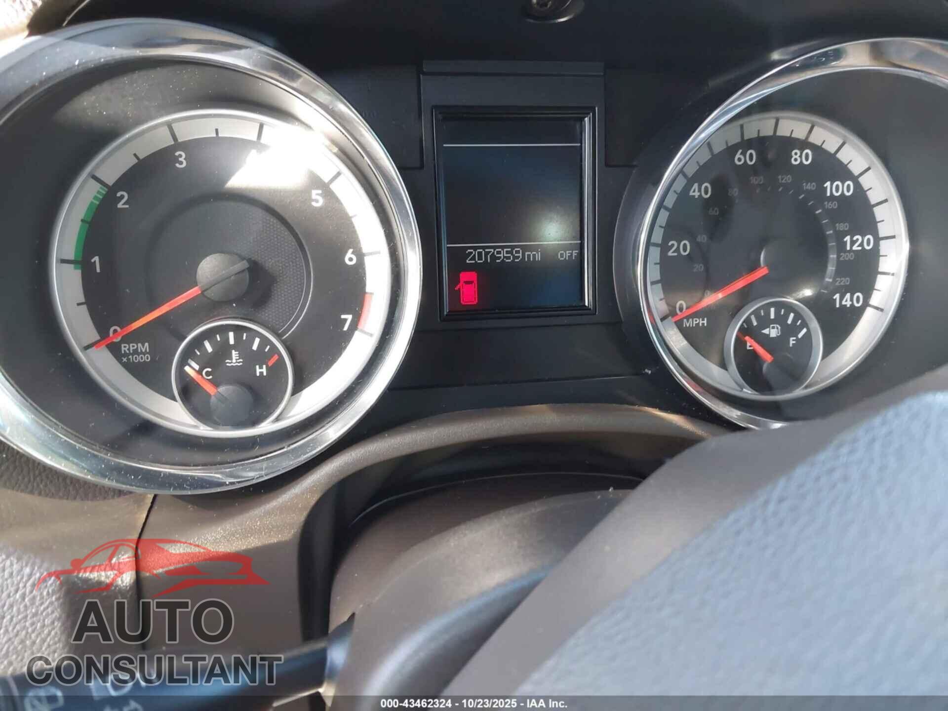 DODGE DURANGO 2012 - 1C4RDJDGXCC110825