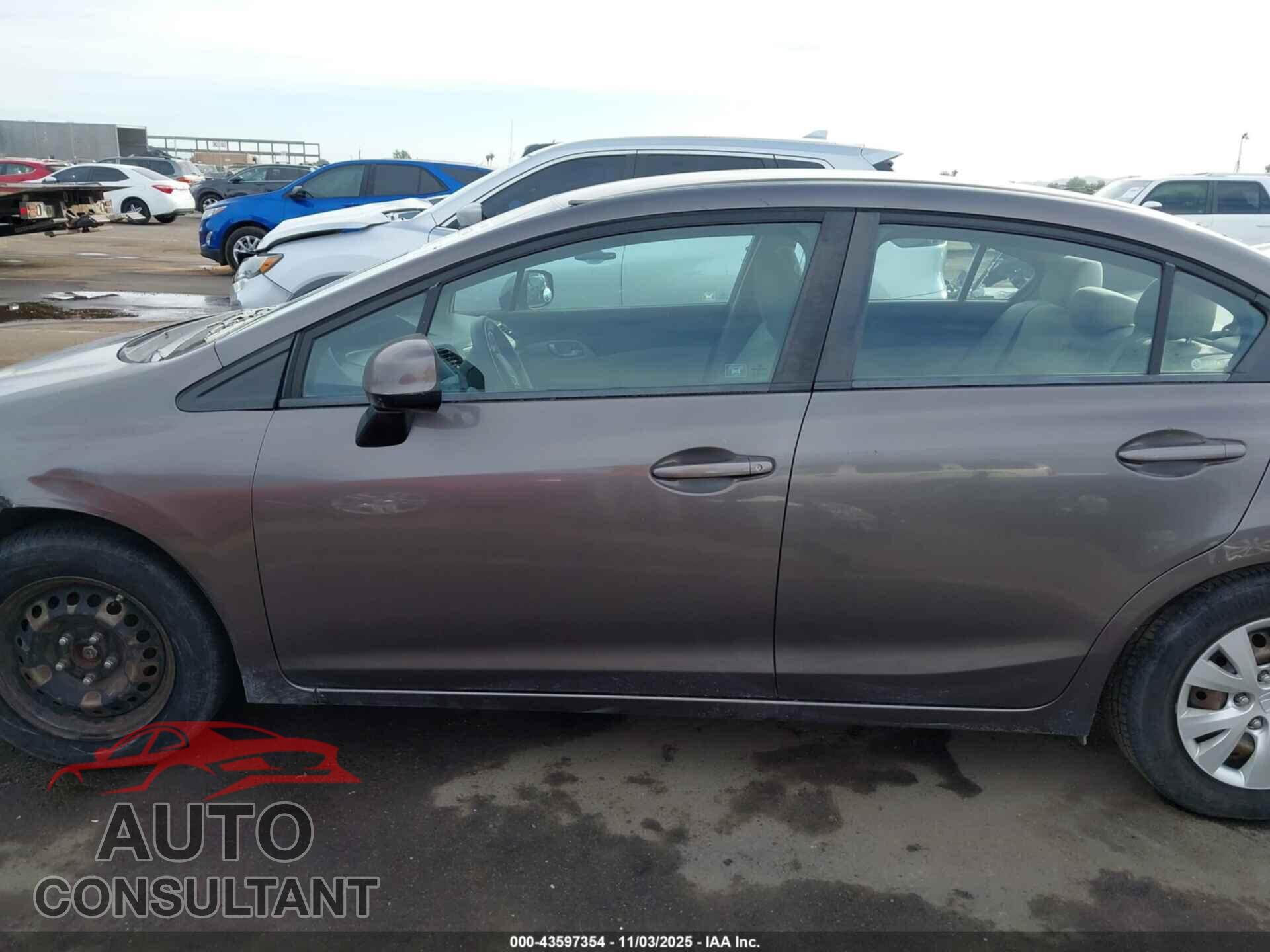 HONDA CIVIC 2012 - 19XFB2F52CE349871