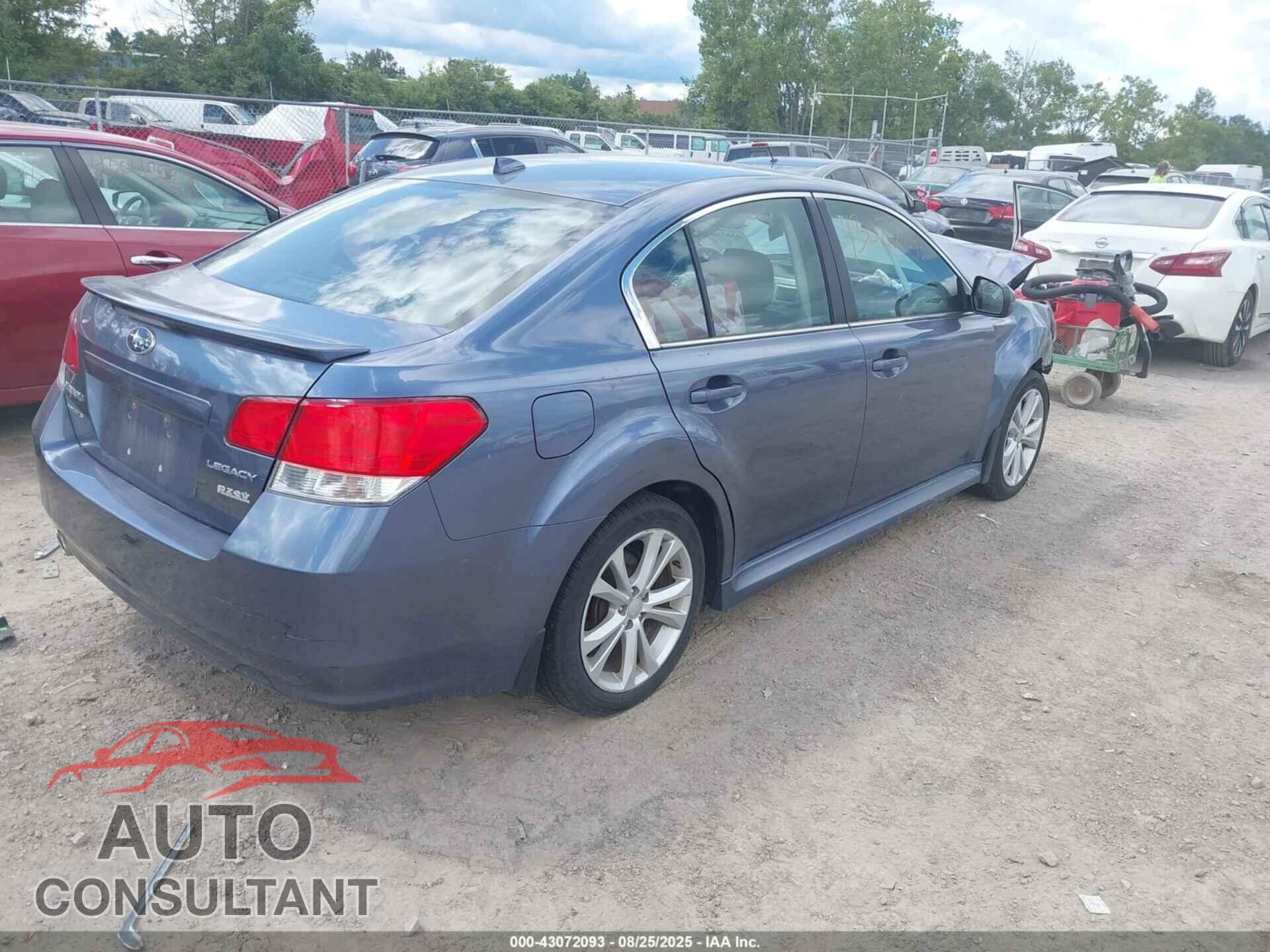 SUBARU LEGACY 2014 - 4S3BMBC65E3029556