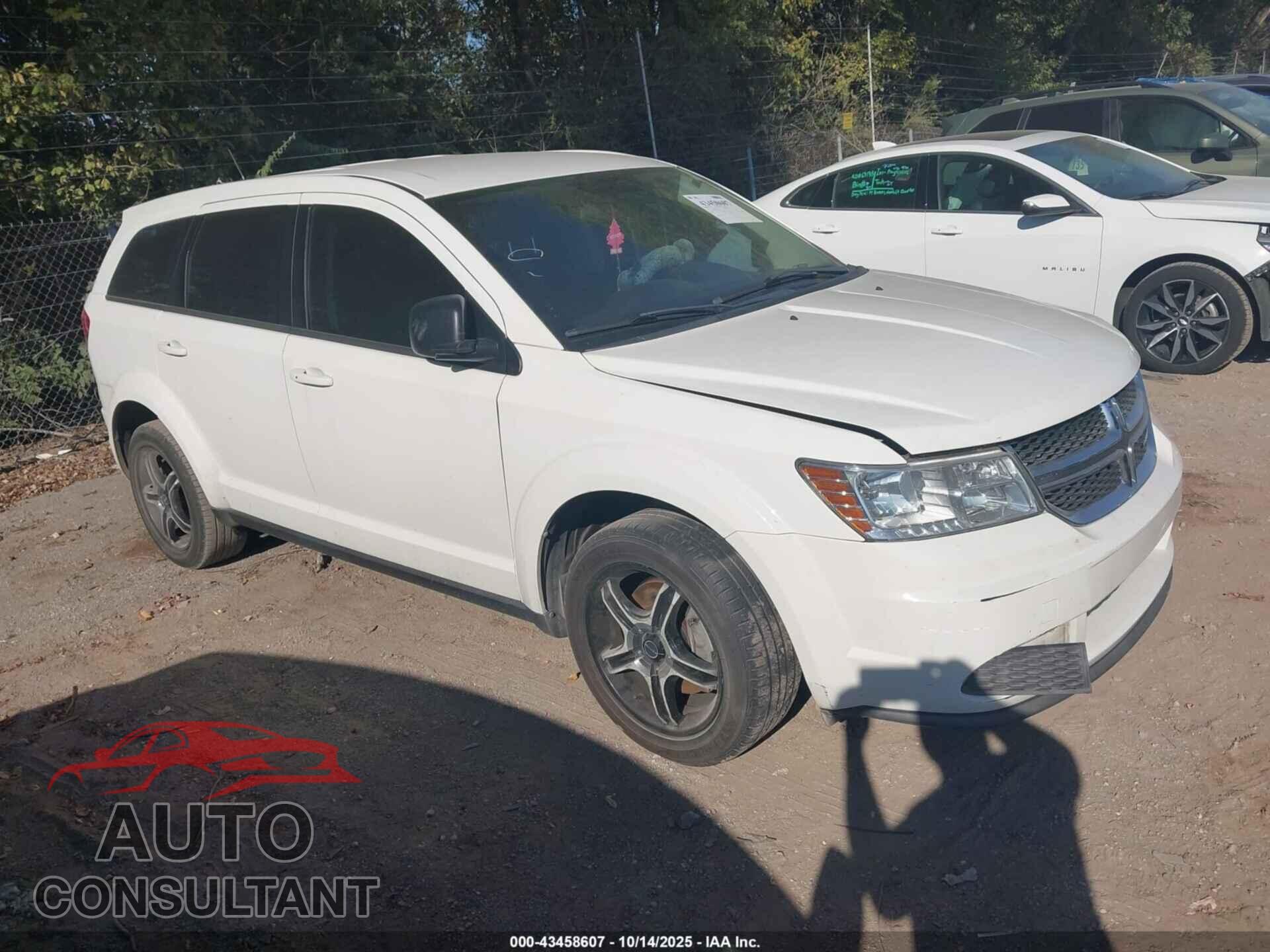 DODGE JOURNEY 2015 - 3C4PDCAB2FT619988