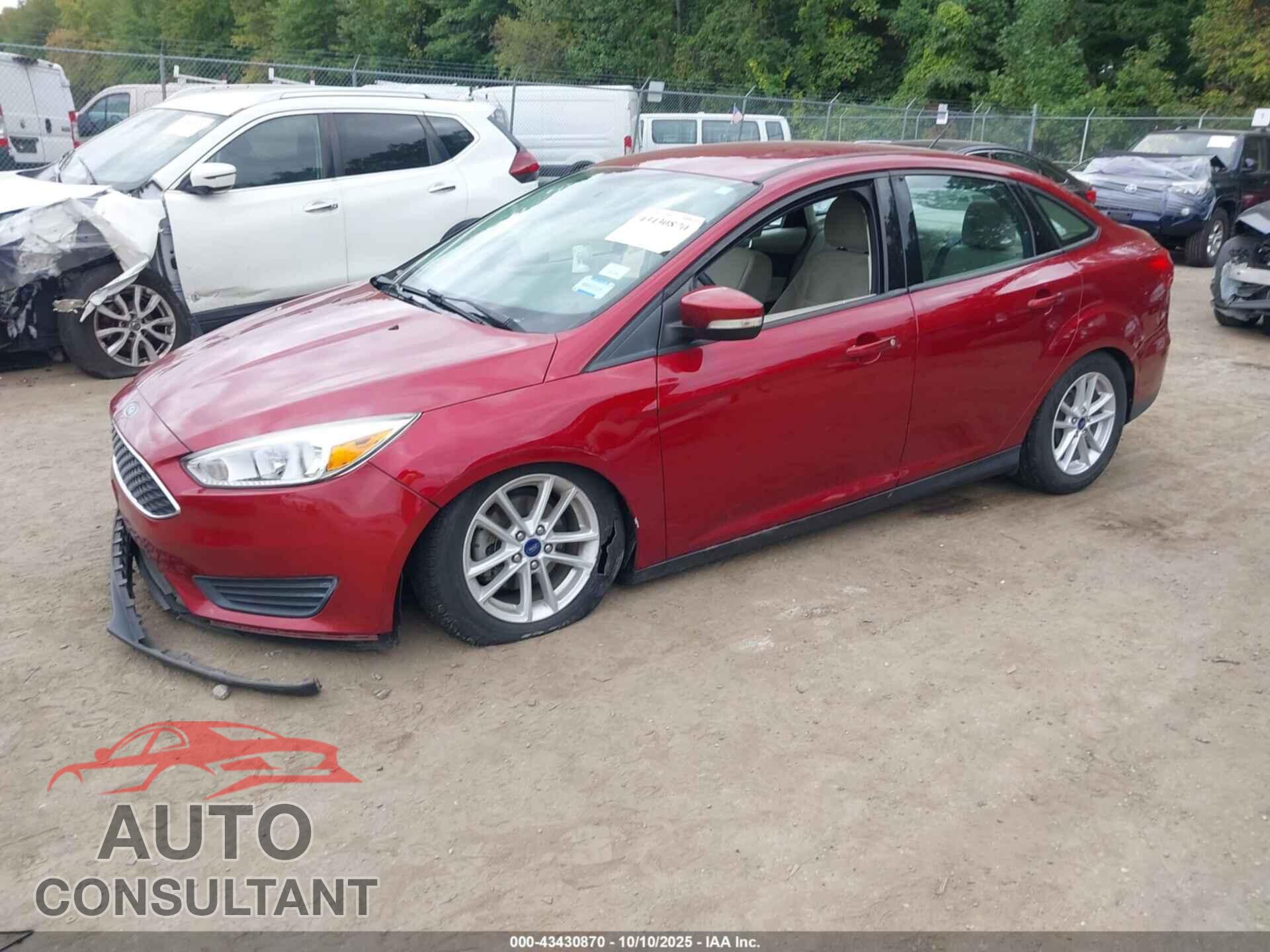 FORD FOCUS 2017 - 1FADP3F24HL330697