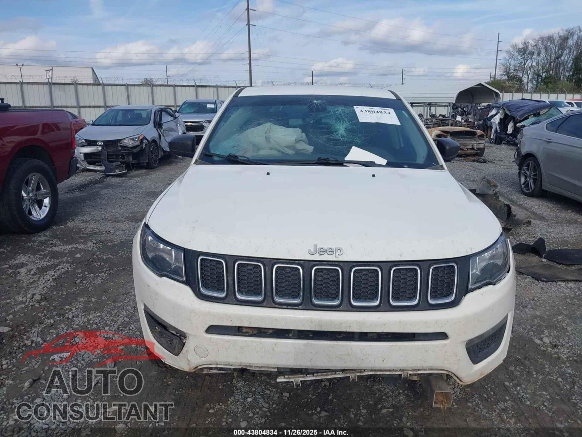 JEEP COMPASS 2019 - 3C4NJCAB4KT851017