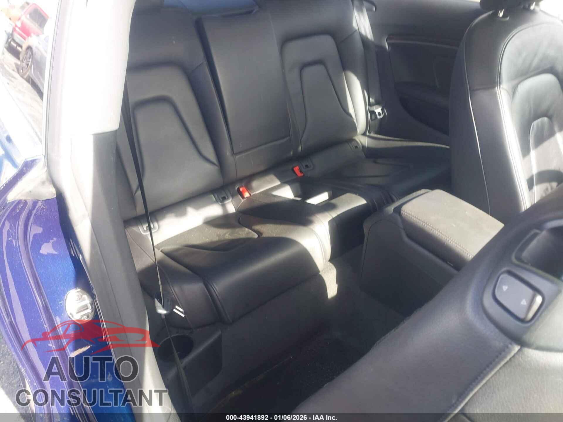 AUDI A5 2013 - WAULFAFR2DA050774