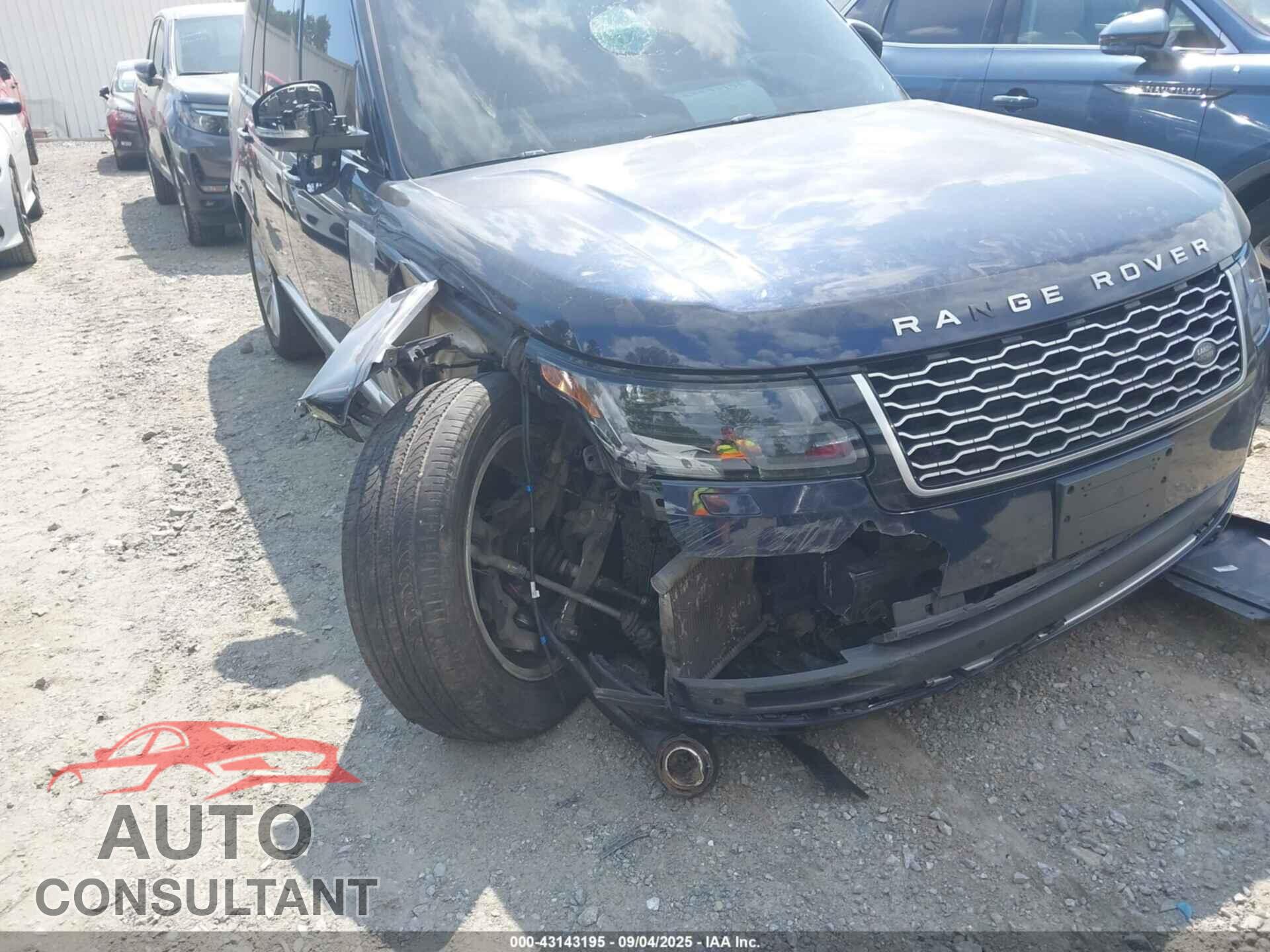 LAND ROVER RANGE ROVER 2018 - SALGS2SV0JA511662