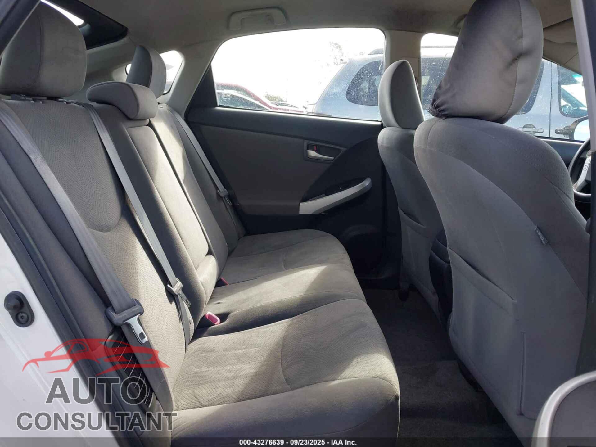 TOYOTA PRIUS 2012 - JTDKN3DU4C5392920