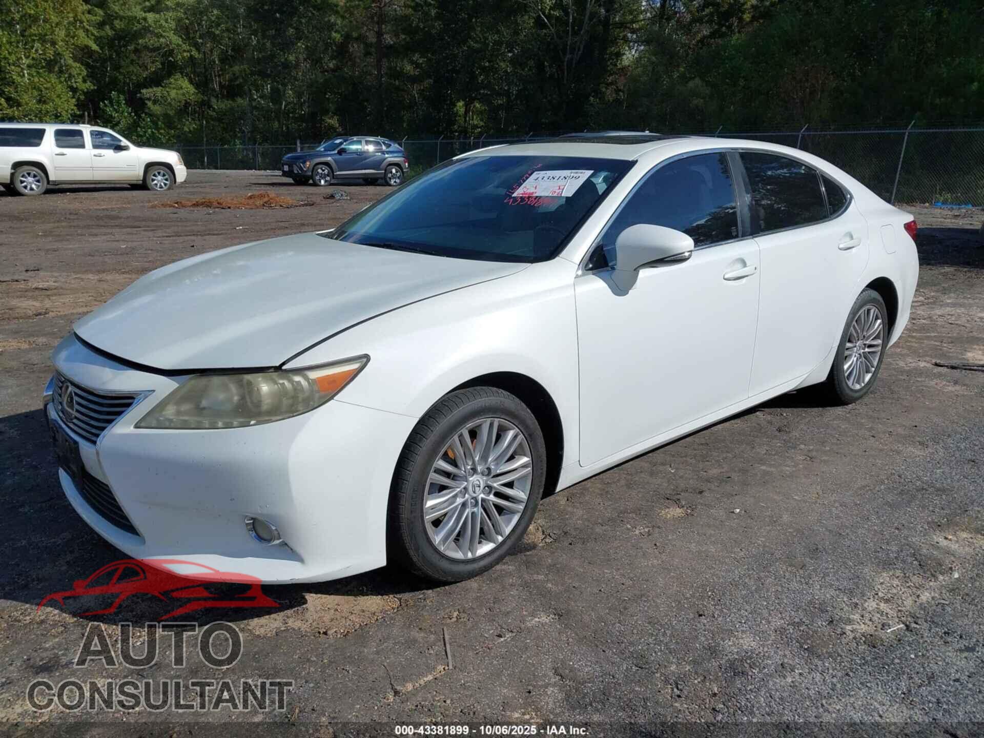 LEXUS ES 350 2013 - JTHBK1GG2D2013692