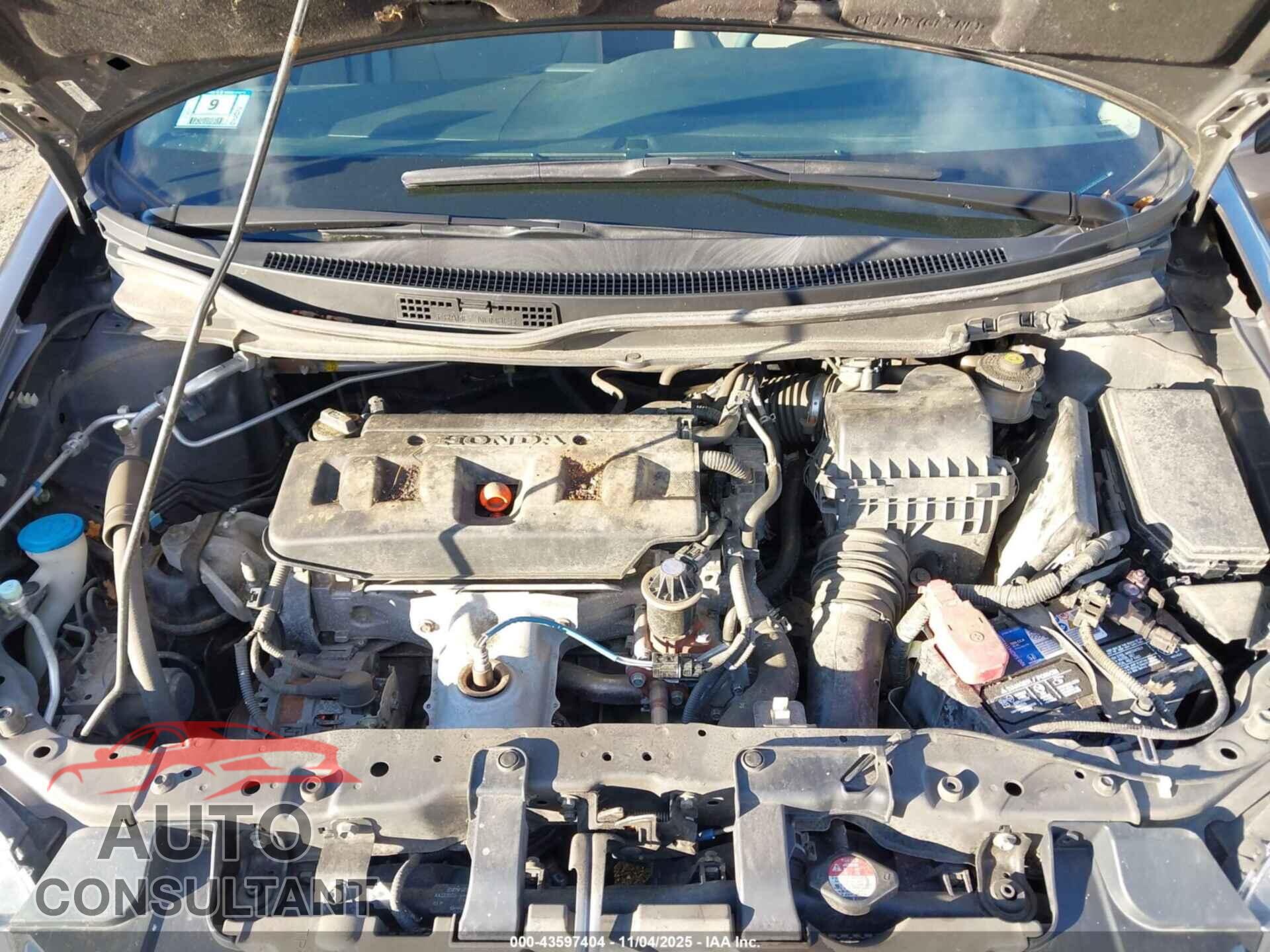 HONDA CIVIC 2012 - 2HGFB2F56CH545821