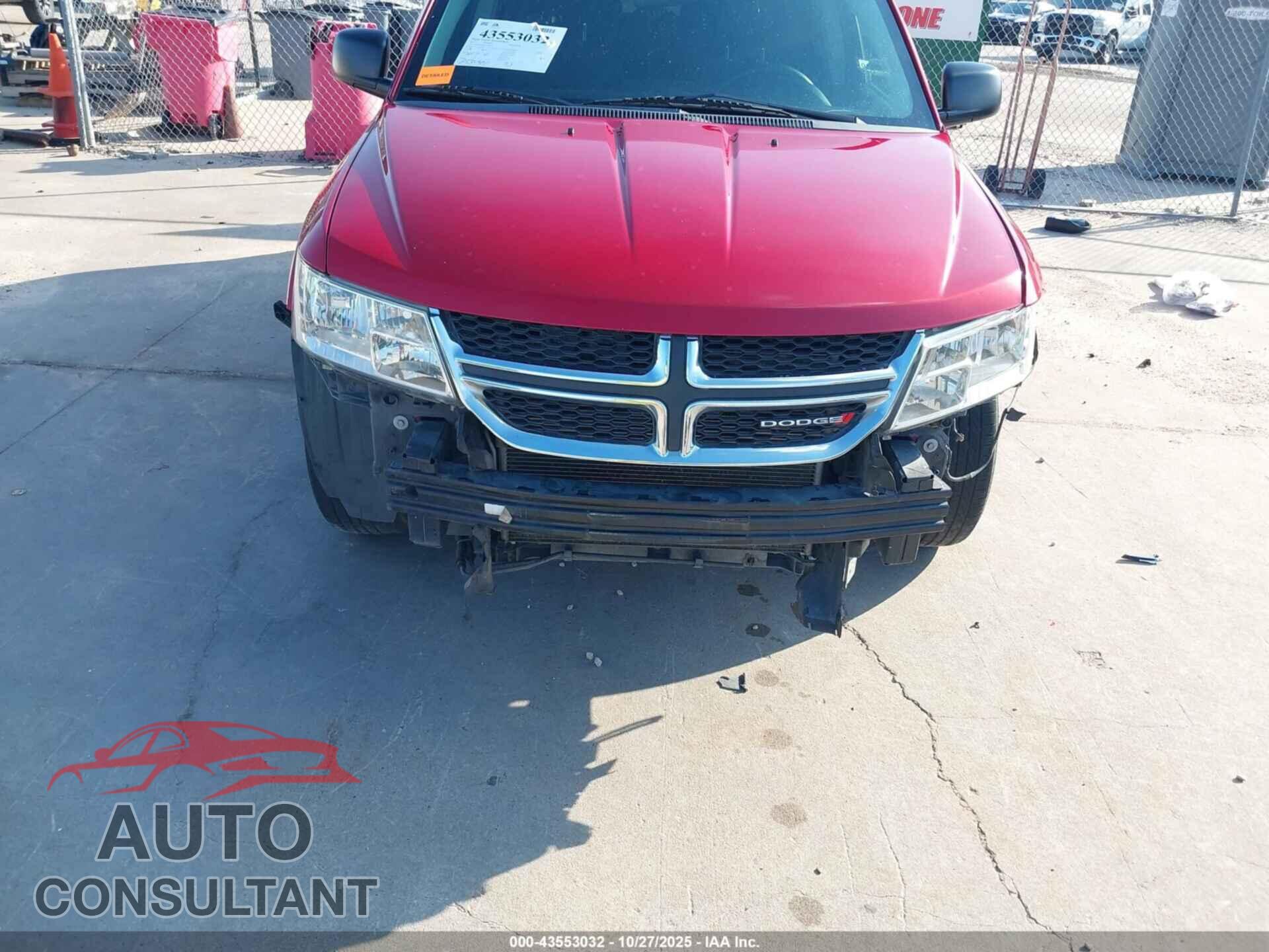 DODGE JOURNEY 2015 - 3C4PDCABXFT736153