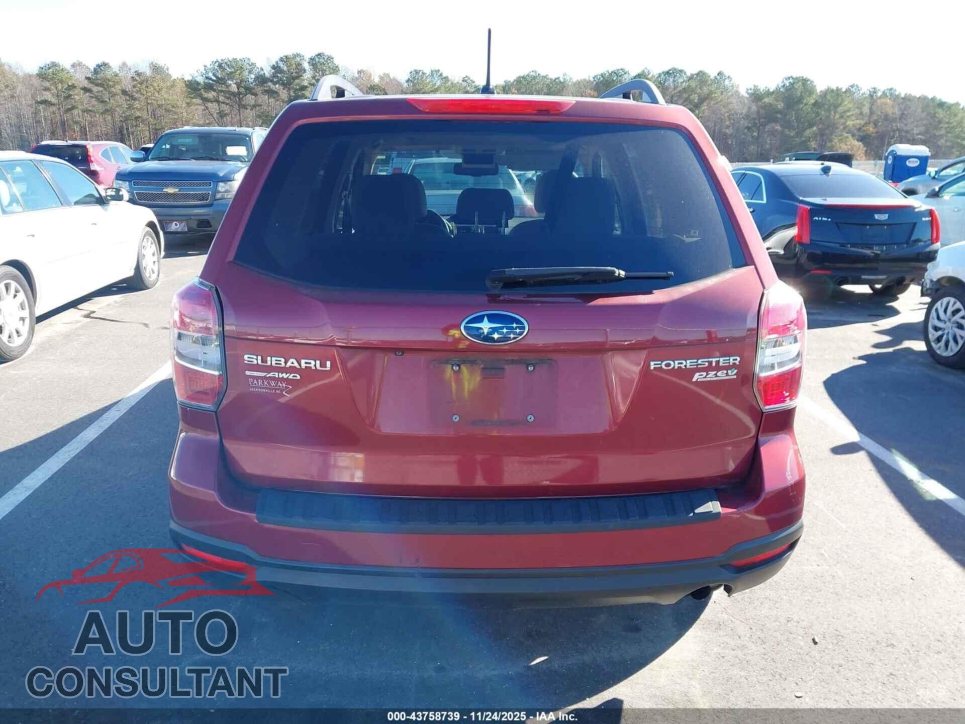 SUBARU FORESTER 2014 - JF2SJAEC0EH496409