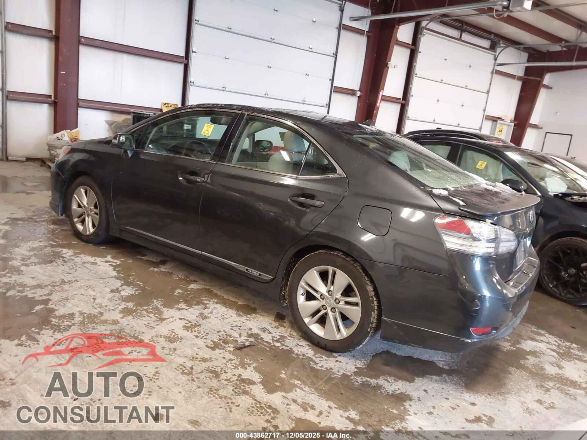 LEXUS HS 250H 2011 - JTHBB1BA8B2046289