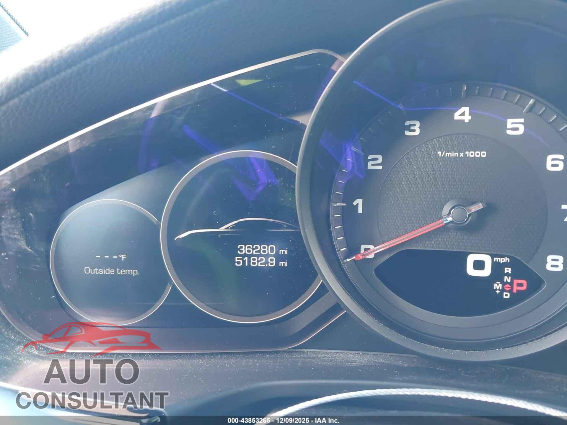 PORSCHE PANAMERA 2019 - WP0AA2A70KL101095