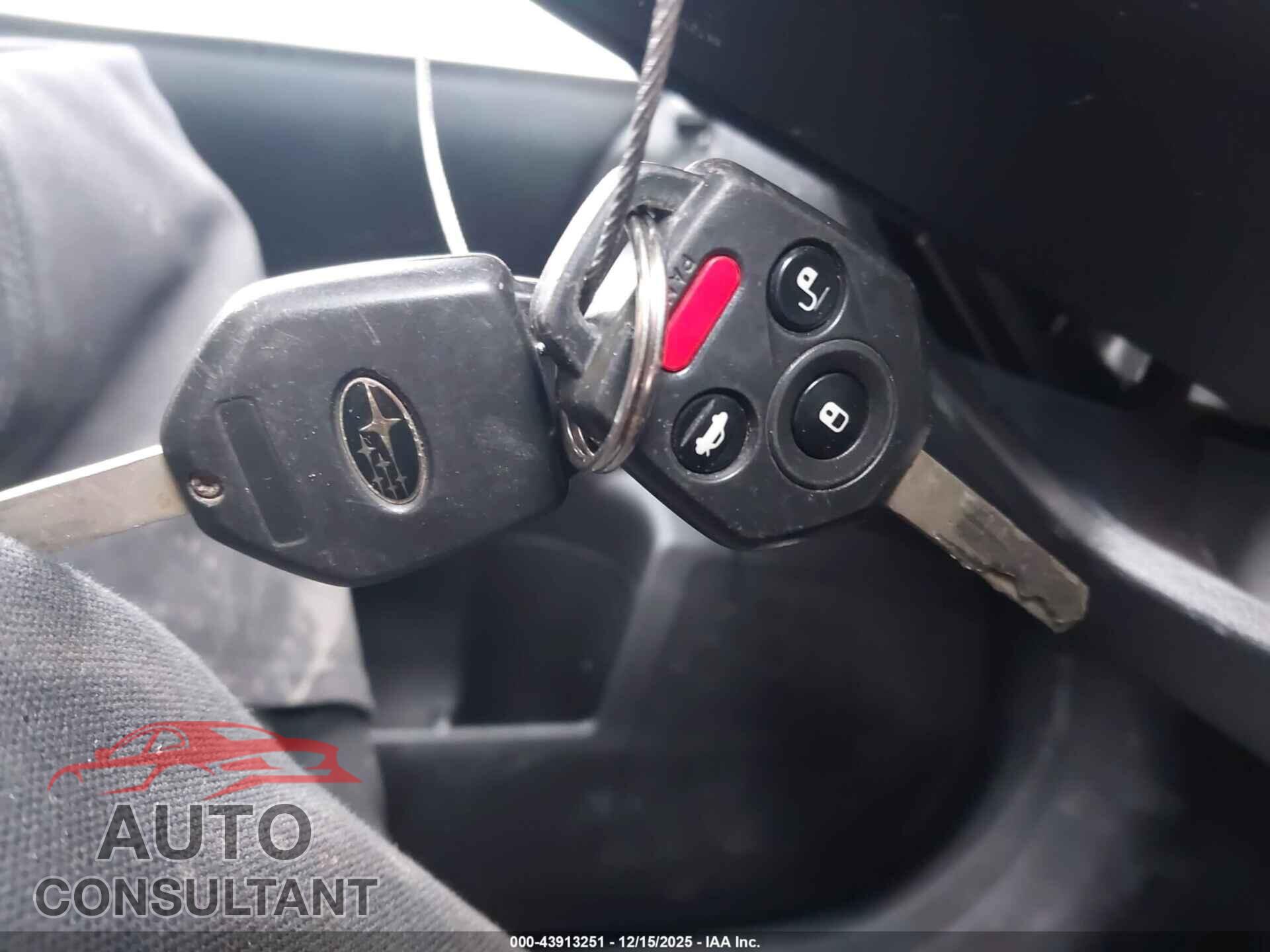 SUBARU OUTBACK 2013 - 4S4BRBCC9D3278234