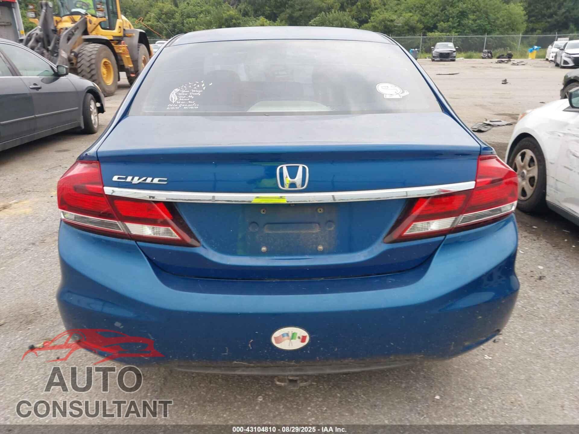 HONDA CIVIC 2015 - 19XFB2F59FE044405