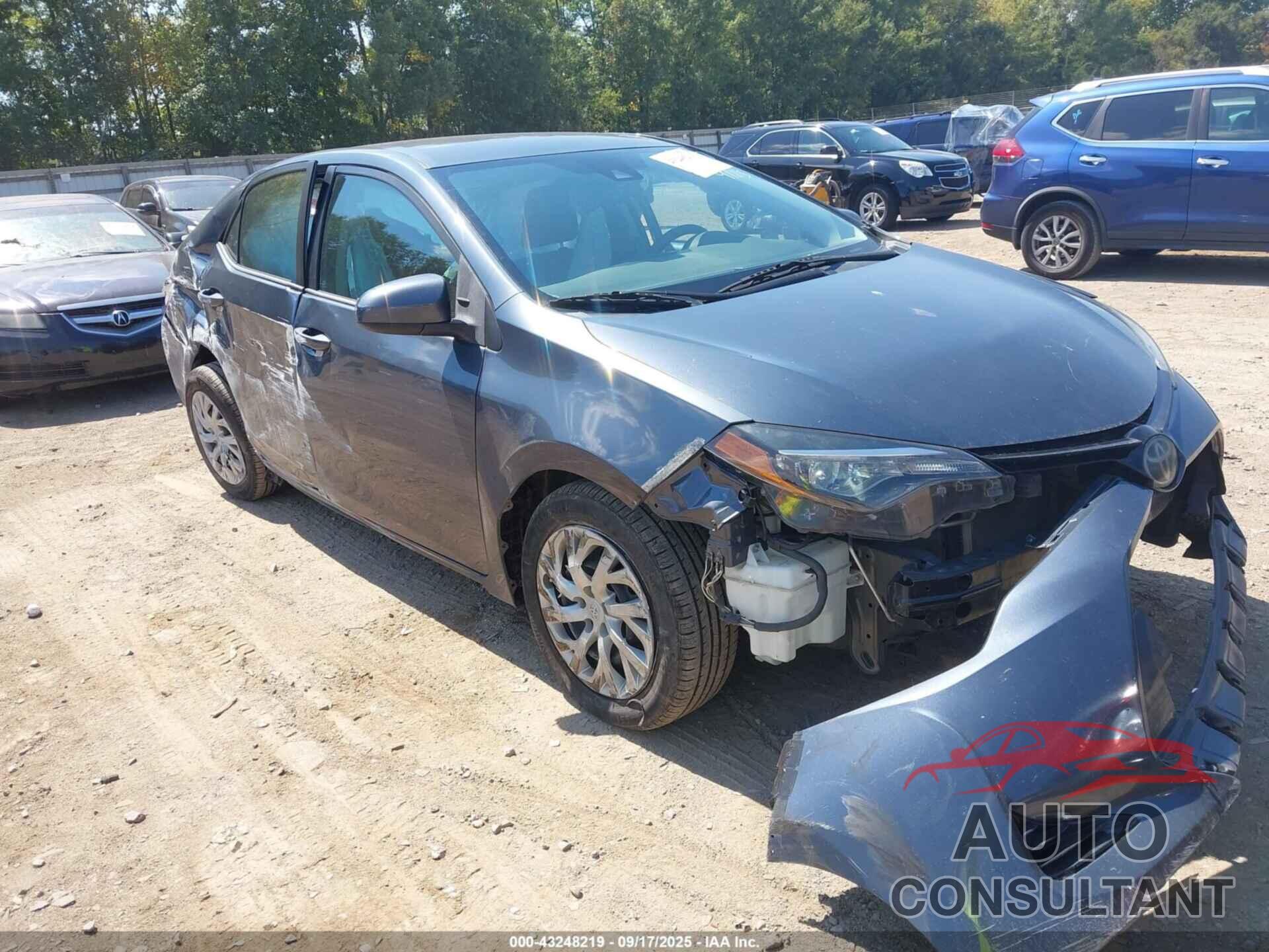 TOYOTA COROLLA 2018 - 5YFBURHE0JP813797