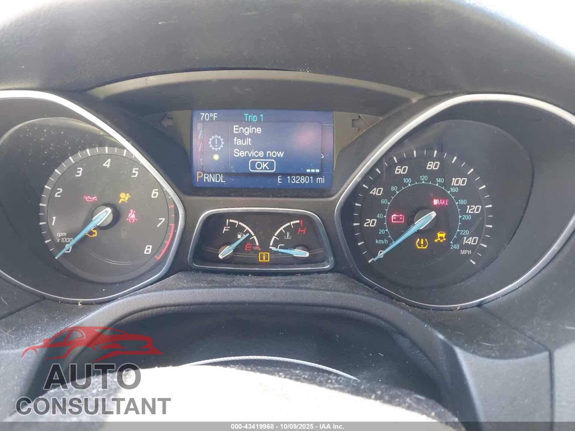 FORD FOCUS 2014 - 1FADP3F25EL386899