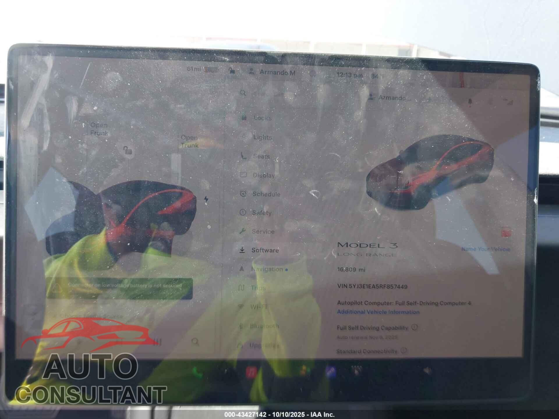 TESLA MODEL 3 2024 - 5YJ3E1EA5RF857449