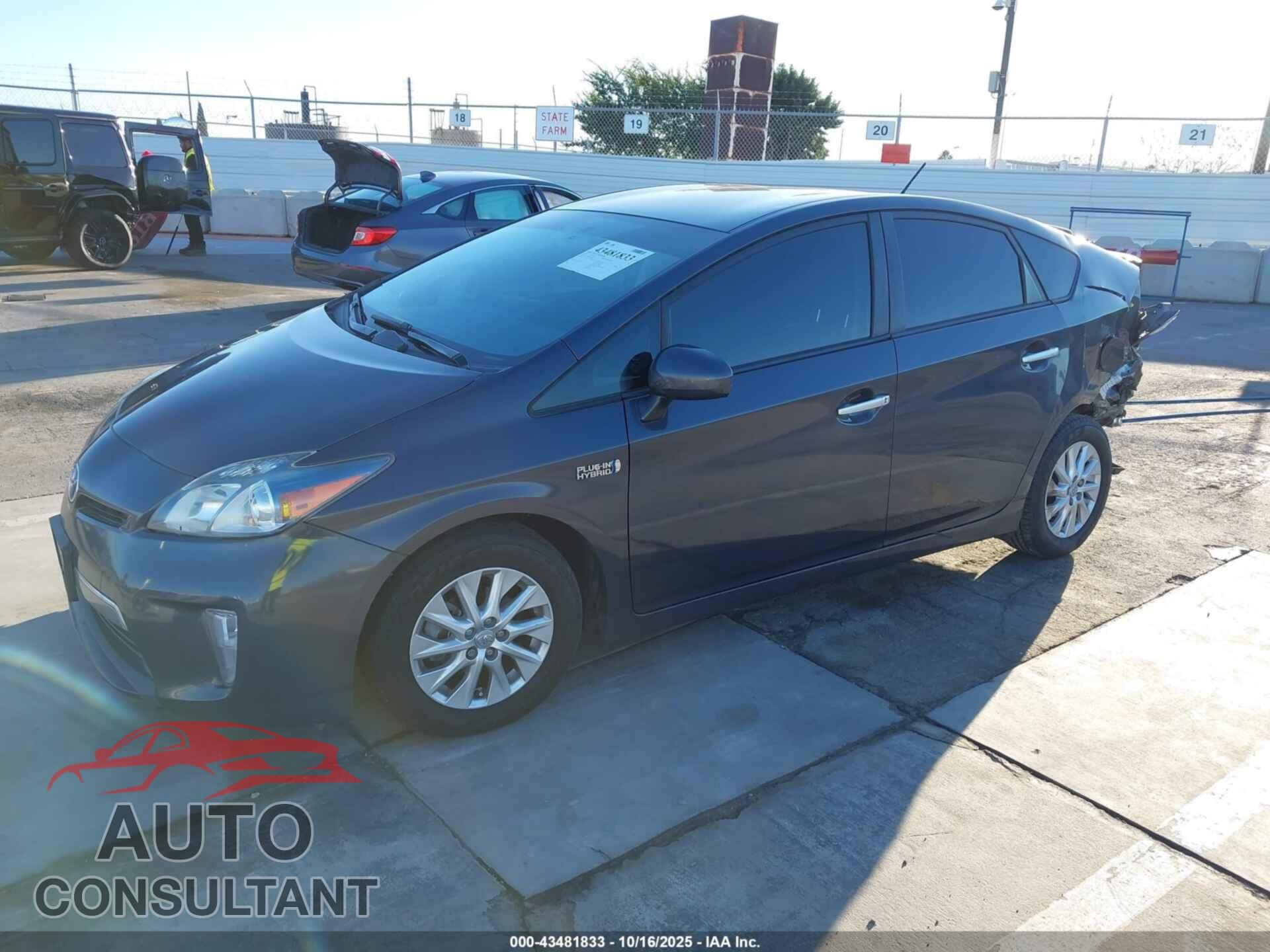 TOYOTA PRIUS PLUG-IN 2015 - JTDKN3DP8F3074504