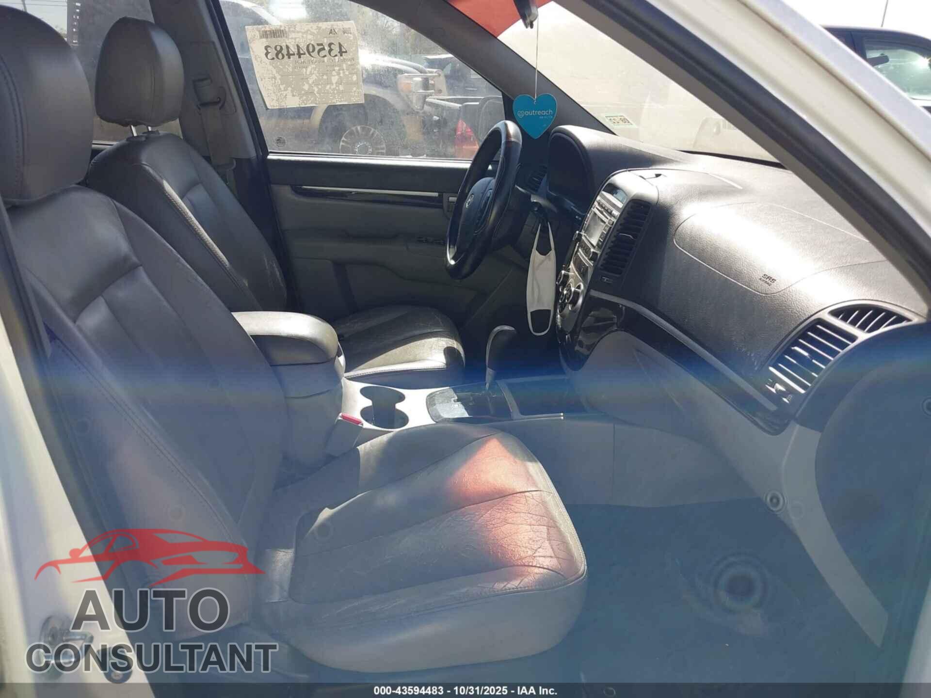 HYUNDAI SANTA FE 2009 - 5NMSG13D49H324266