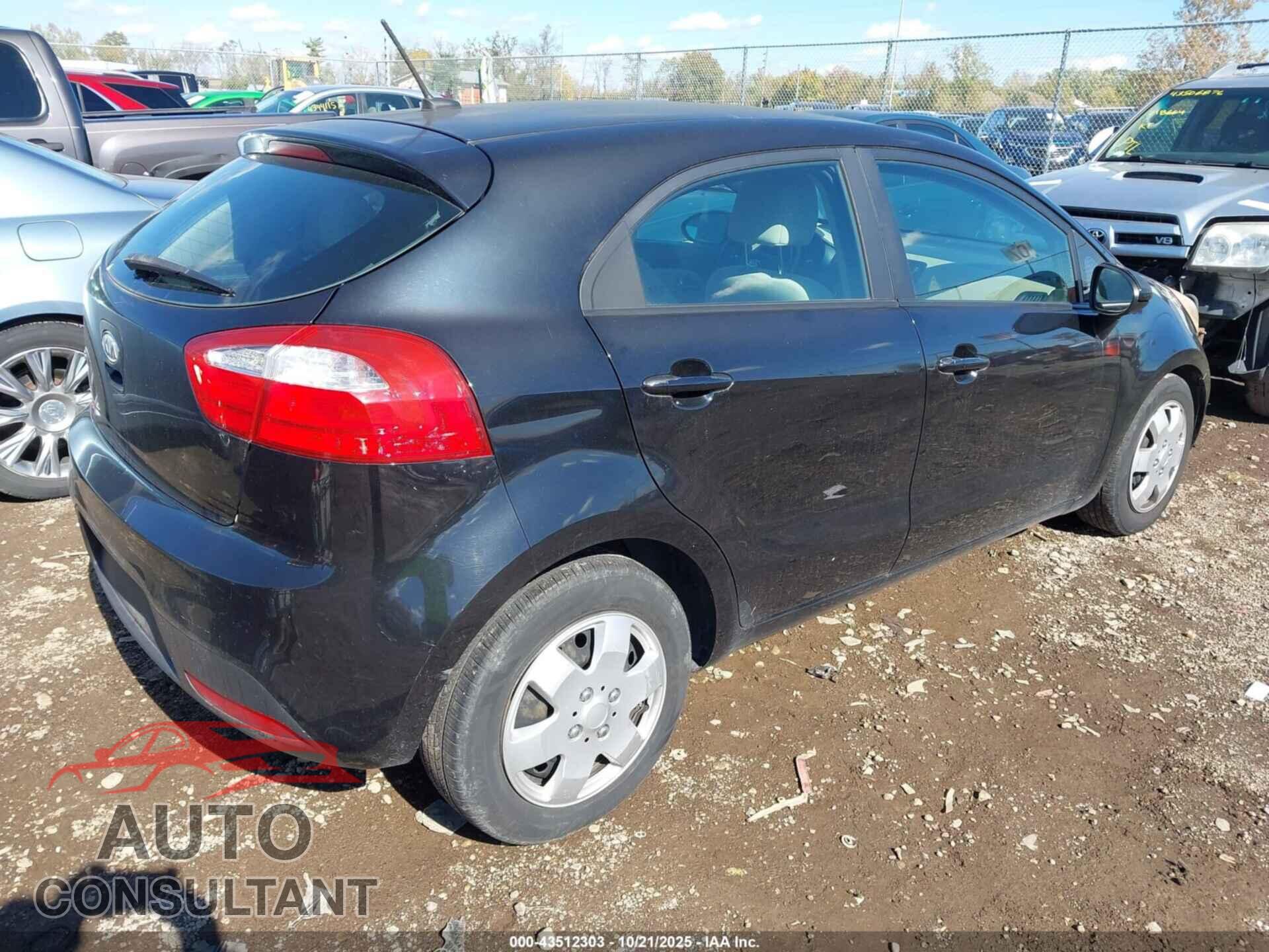 KIA RIO5 2012 - KNADM5A32C6015237