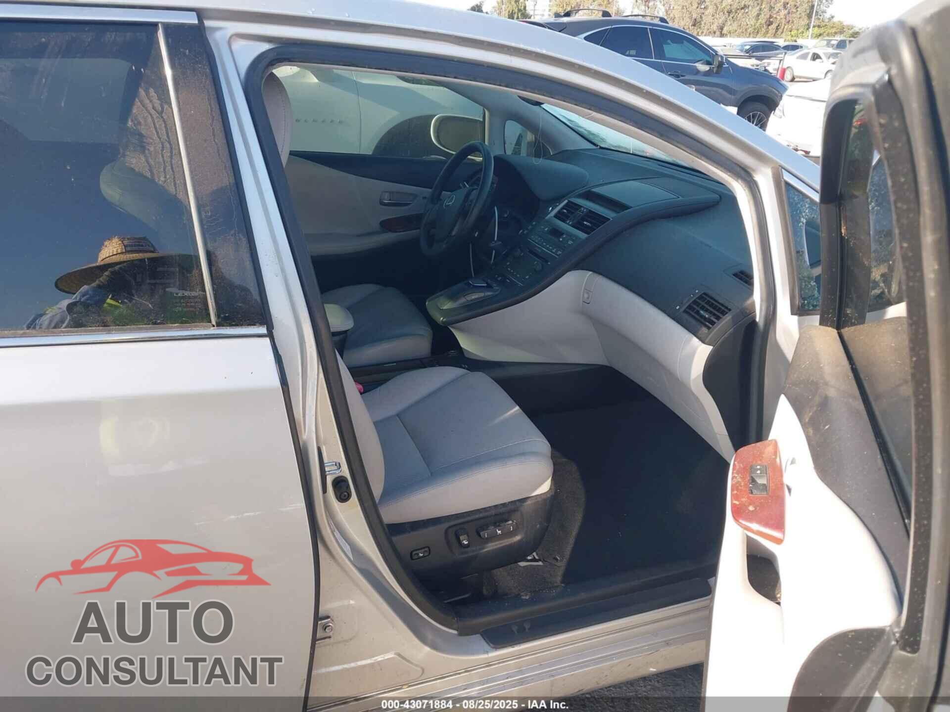 LEXUS HS 250H 2010 - JTHBB1BAXA2003541