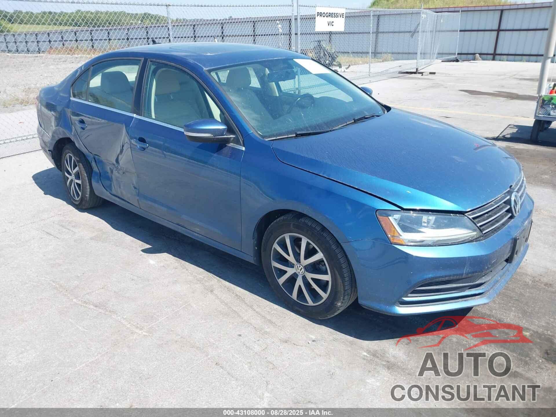 VOLKSWAGEN JETTA 2017 - 3VWDB7AJ5HM346420