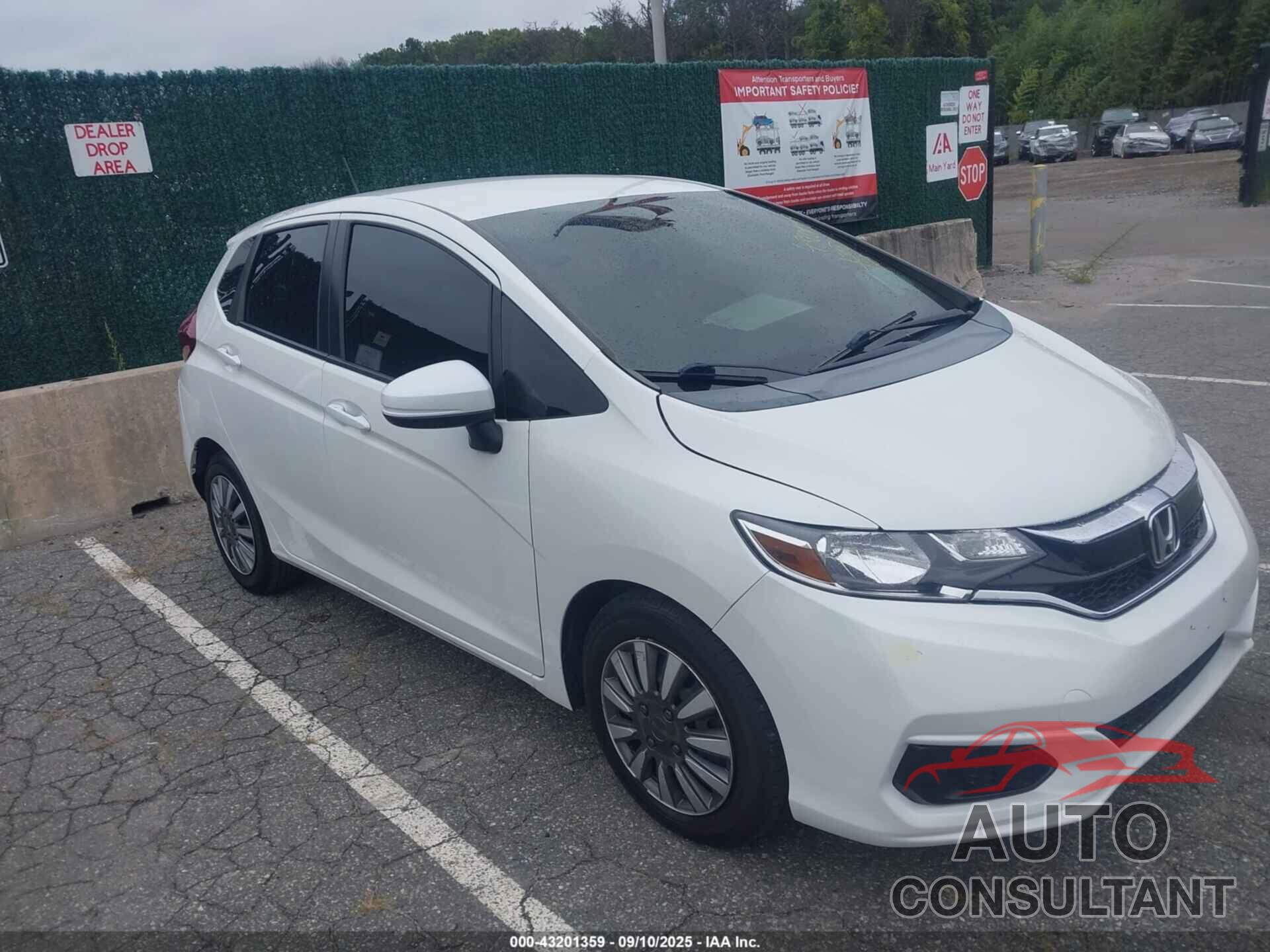 HONDA FIT 2019 - 3HGGK5H47KM727246