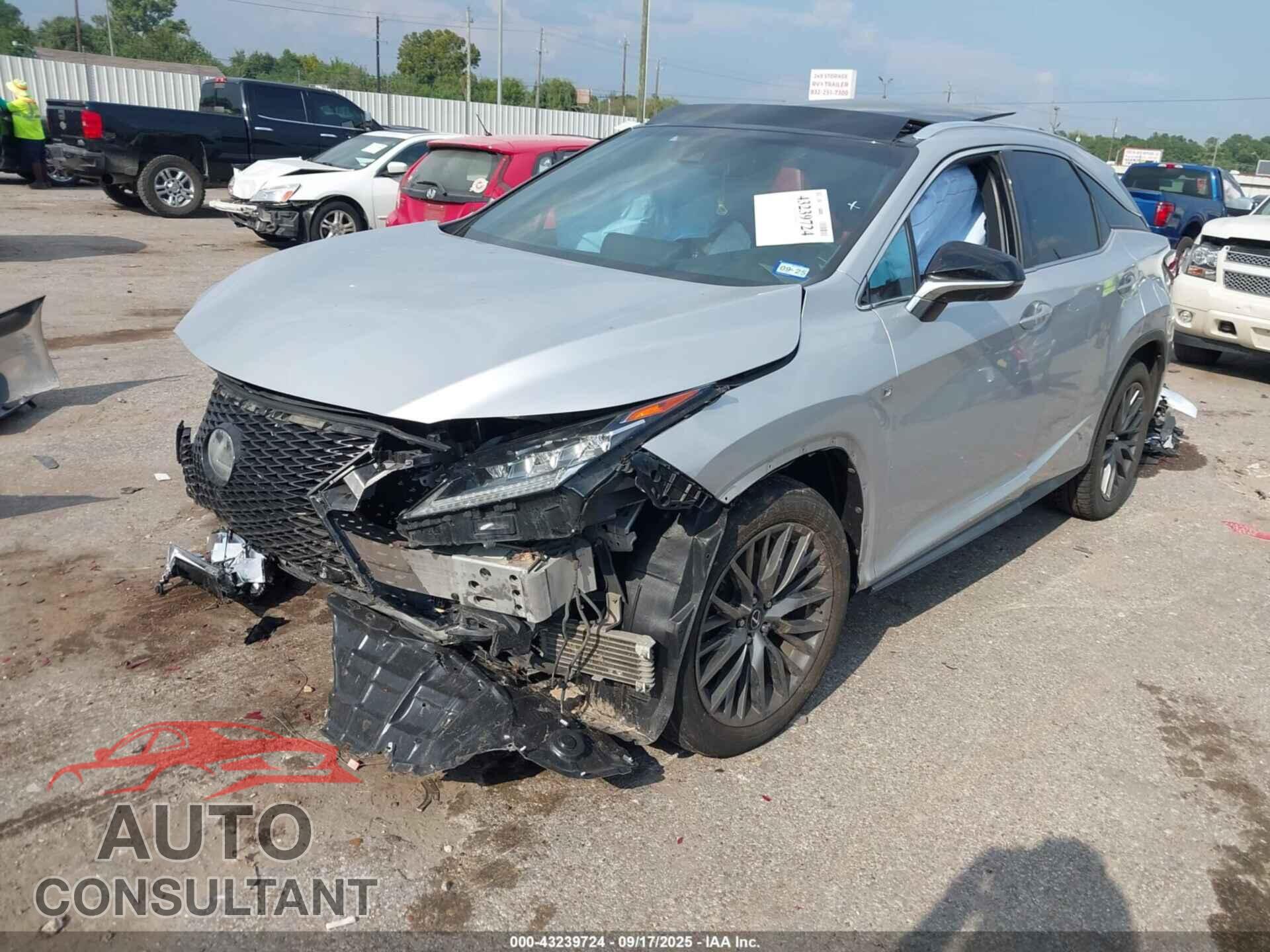 LEXUS RX 350 2017 - 2T2BZMCA6HC096899