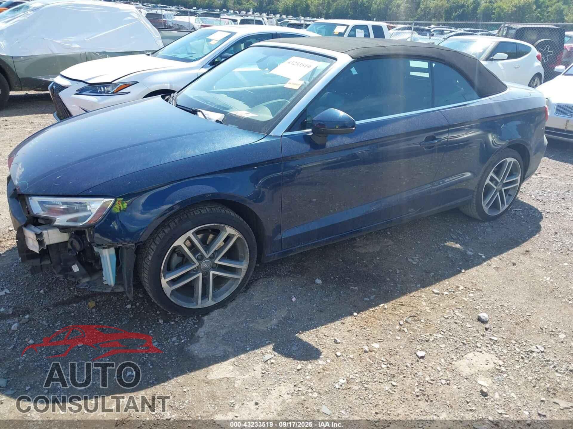 AUDI A3 2017 - WAU6ULFF0H1032087