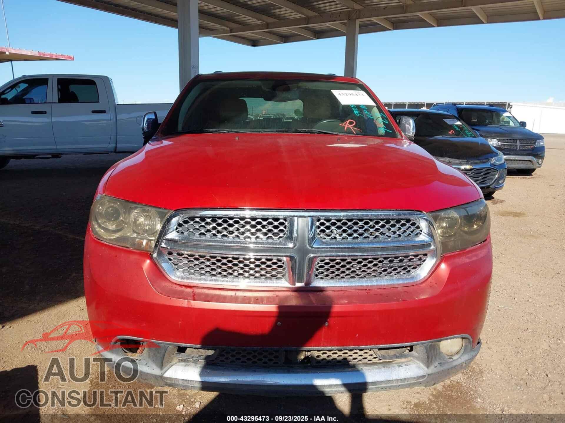 DODGE DURANGO 2011 - 1D4SD5GT4BC592503