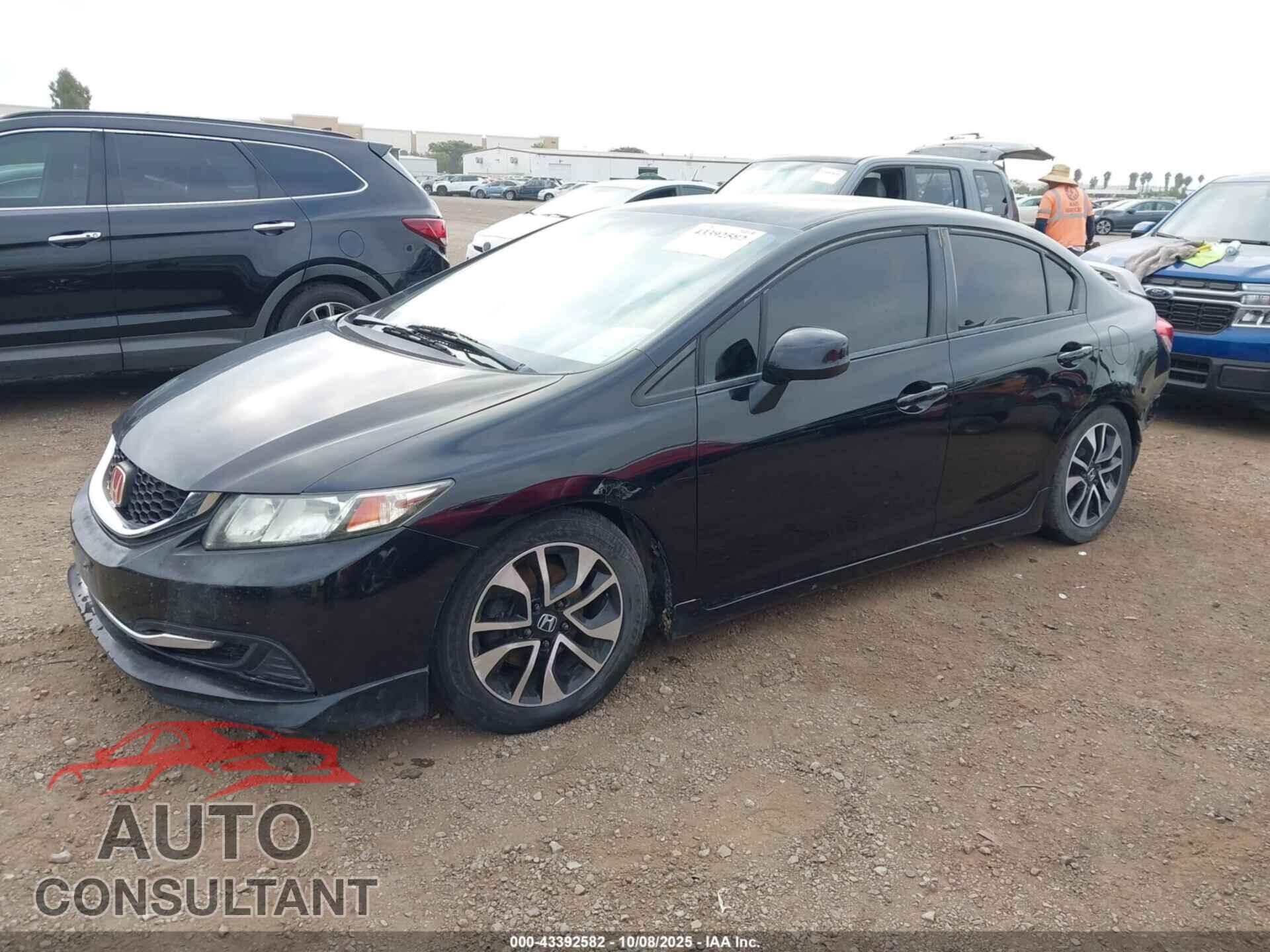 HONDA CIVIC 2013 - 19XFB2F56DE257597