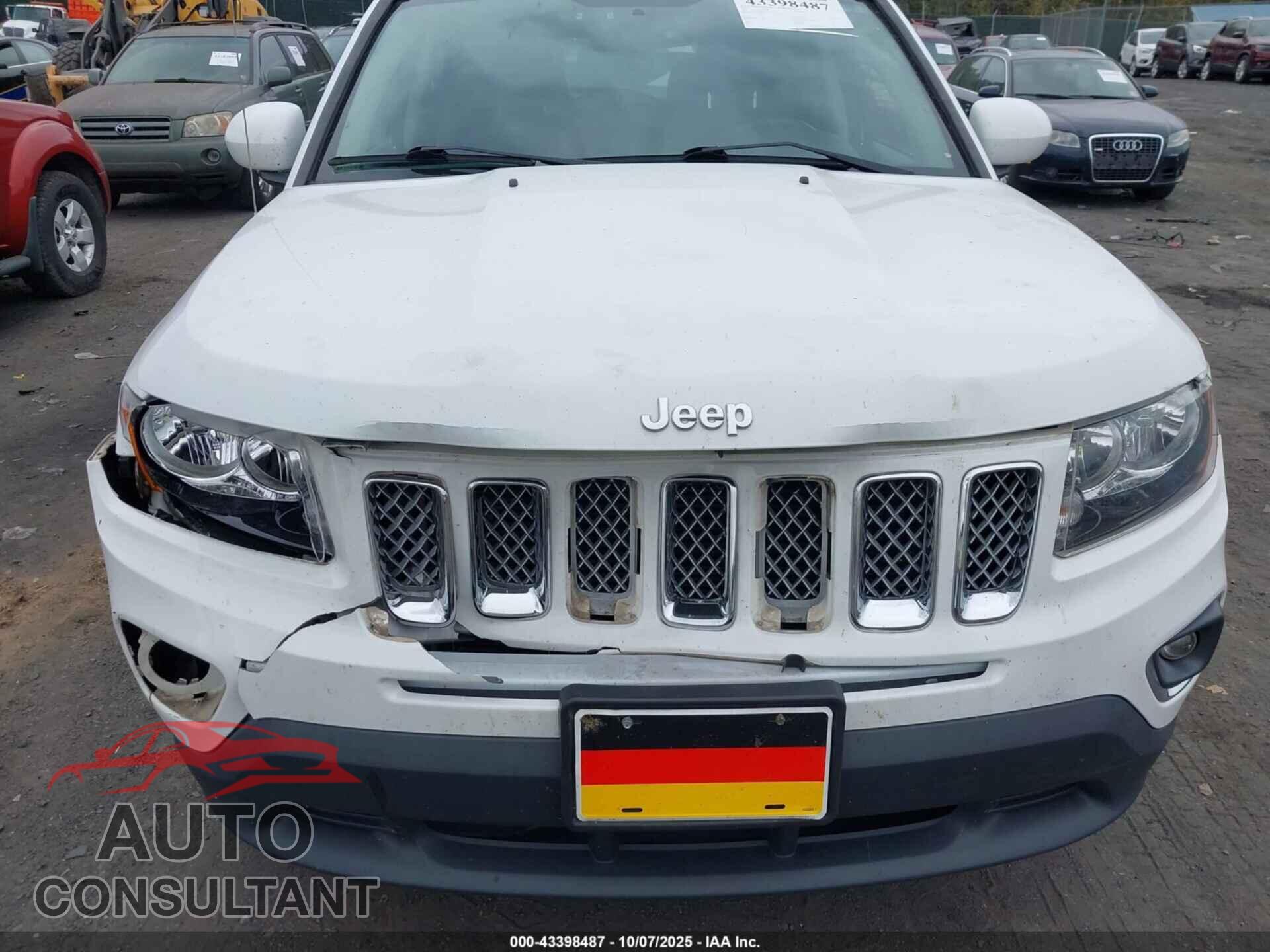 JEEP COMPASS 2017 - 1C4NJDEB7HD177797
