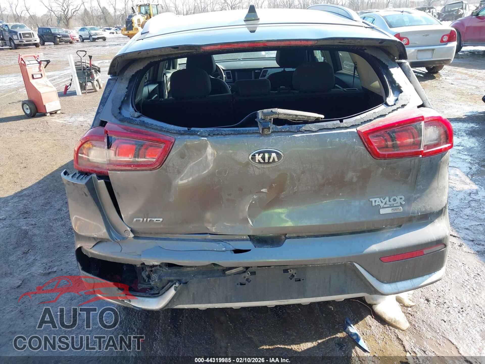 KIA NIRO 2017 - KNDCB3LC1H5088862