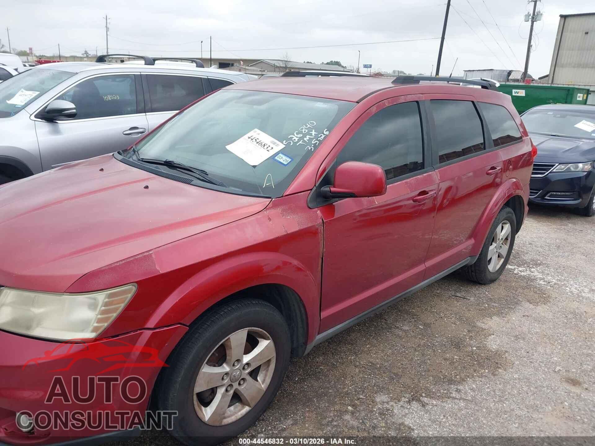 DODGE JOURNEY 2011 - 3D4PG1FG2BT526840
