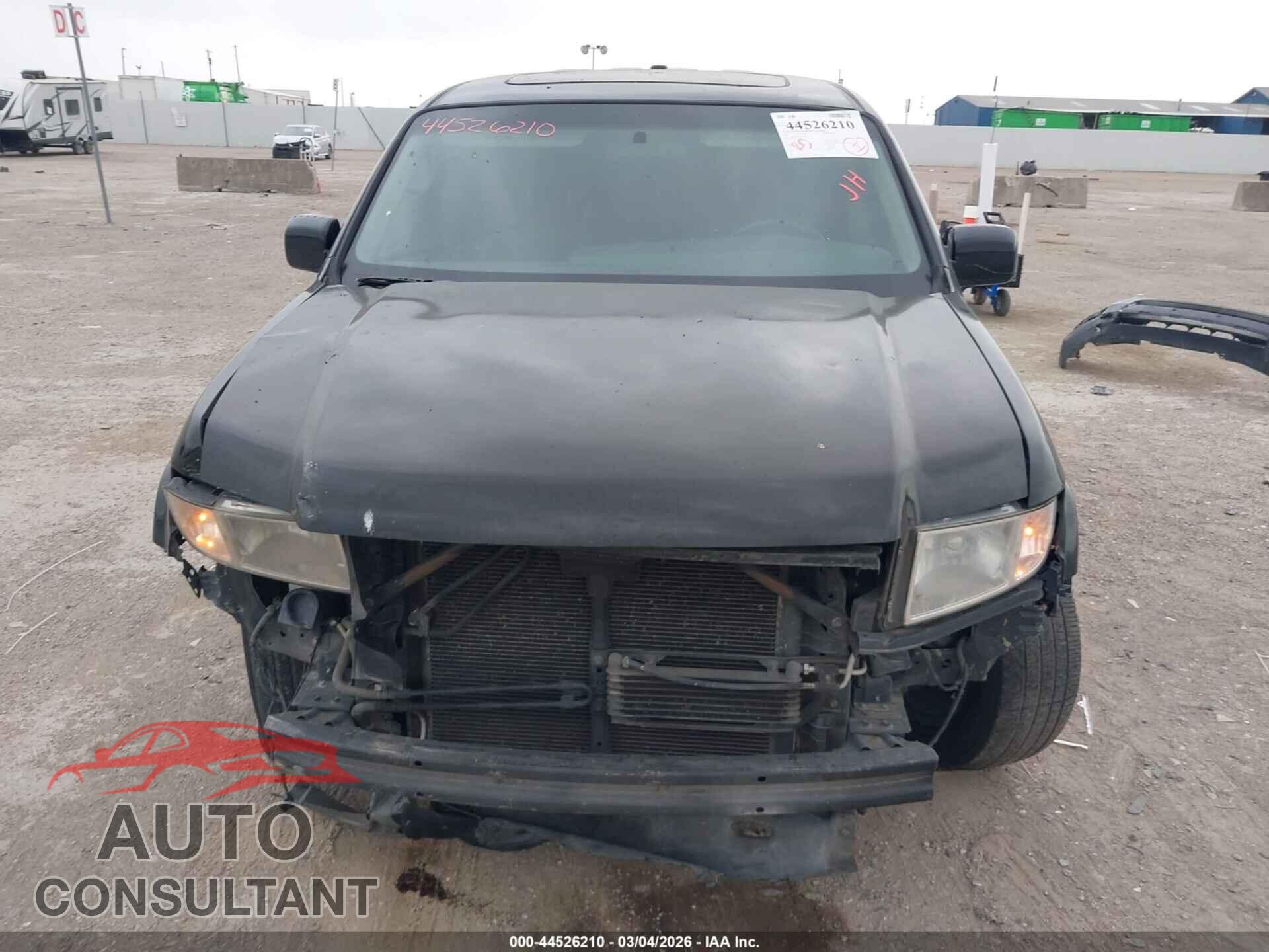 HONDA RIDGELINE 2012 - 5FPYK1F57CB456497