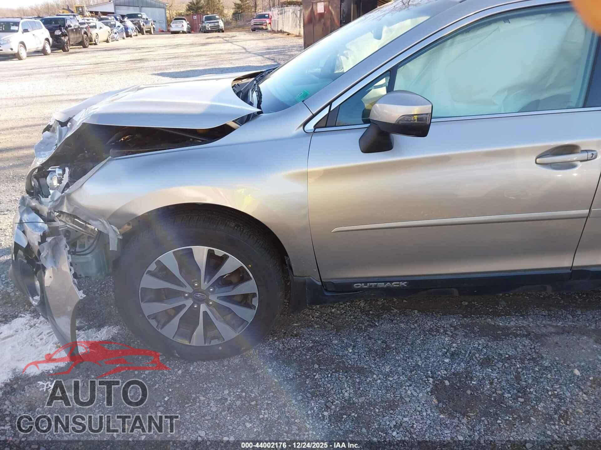 SUBARU OUTBACK 2016 - 4S4BSANC4G3242225